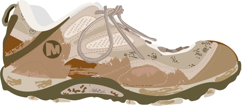 Design: Merrell Hiking Shoes