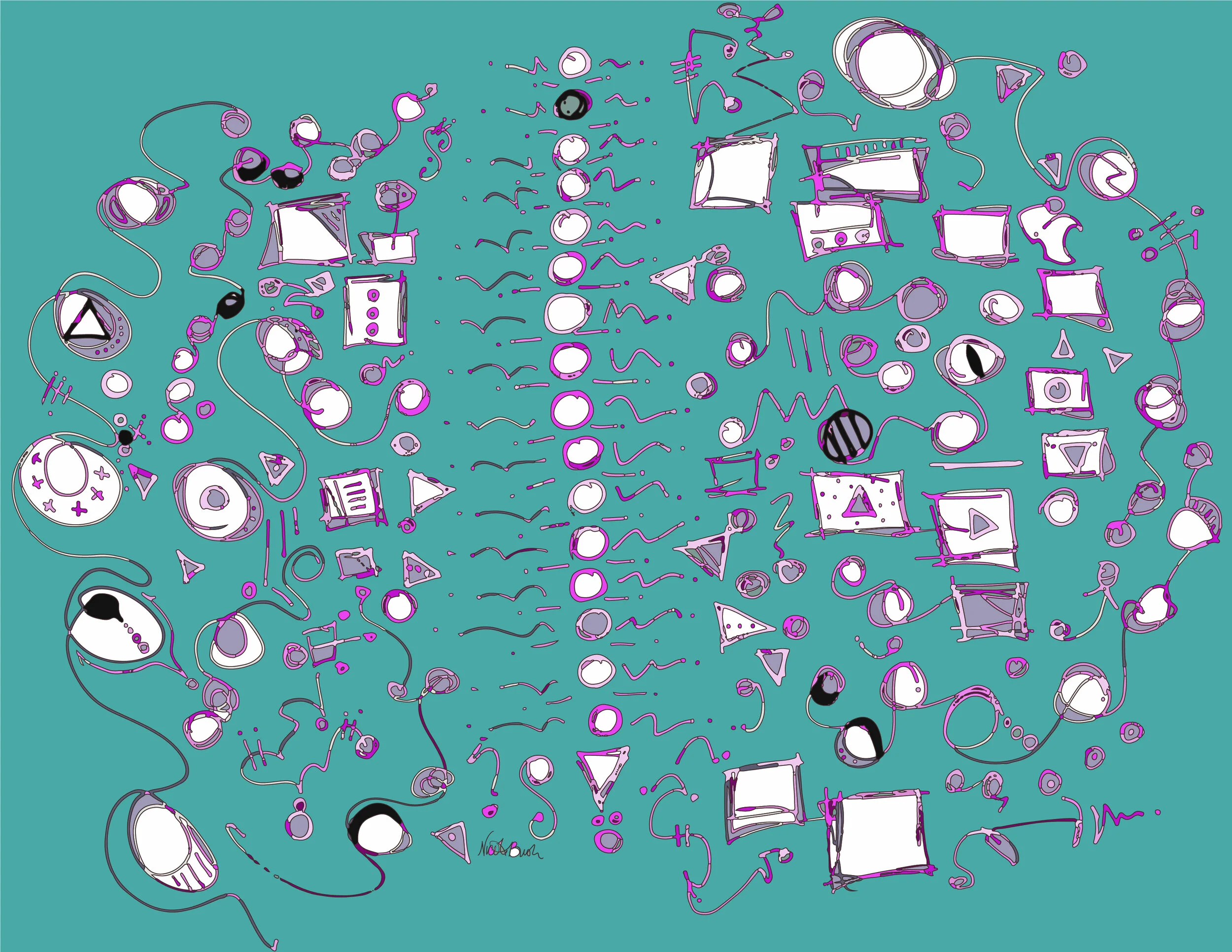 Drawing: "Standup Files 2"