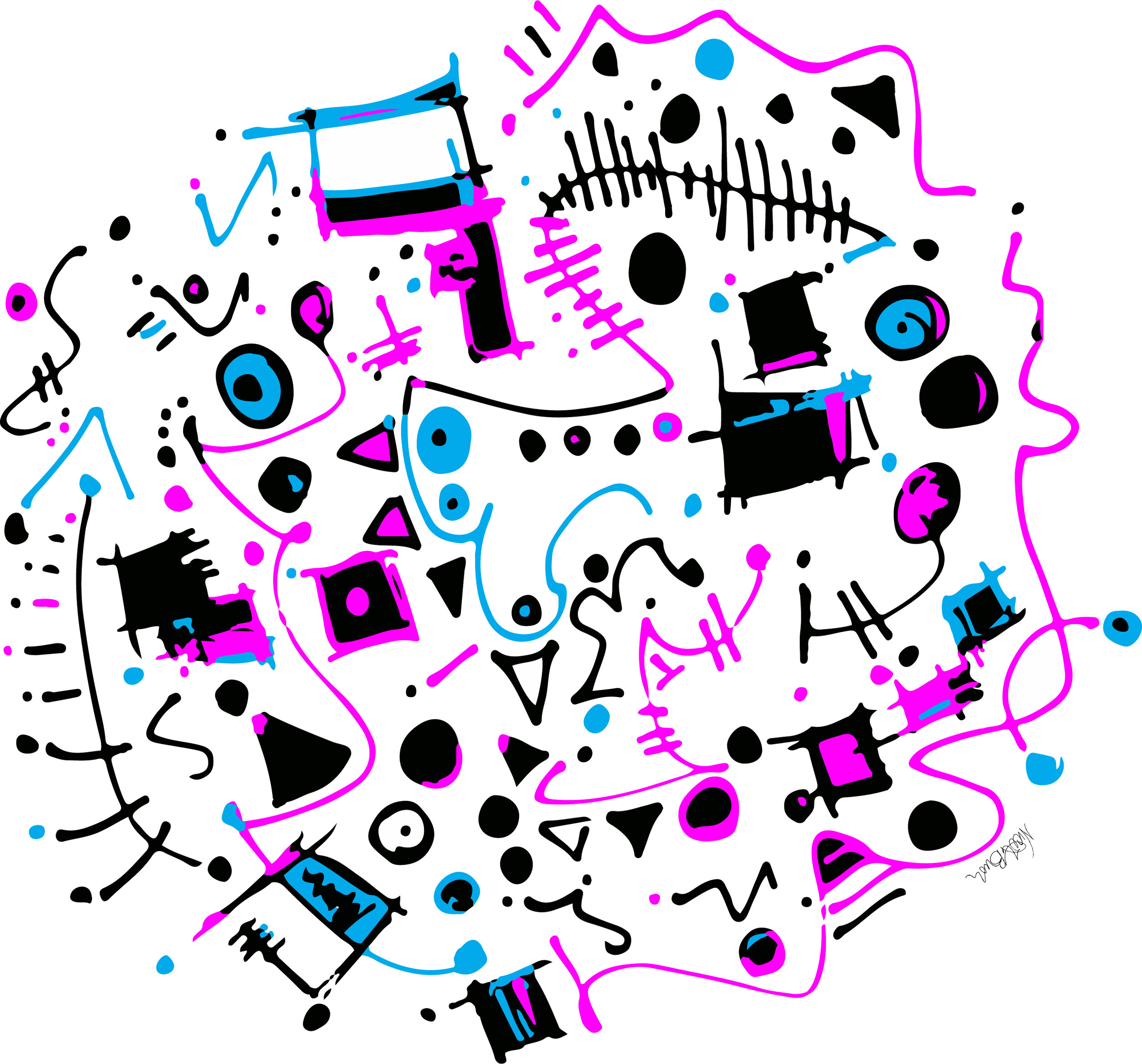 Drawing: "Hot 80"