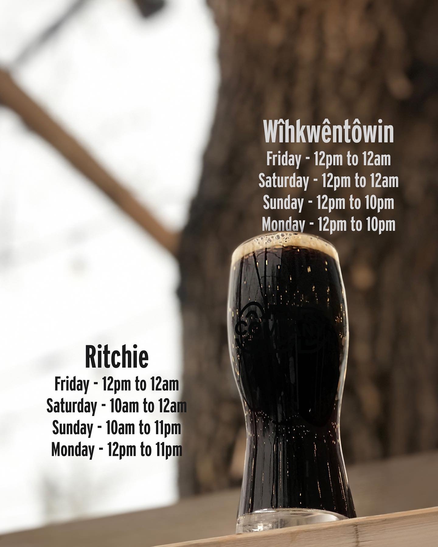 If you get an extra day this weekend, just a lil&rsquo; reminder that ODD&rsquo;s got a seat for you.

We&rsquo;ve brought back a favourite, our Dark Lager, with its perfect balance of roasted malt flavor, notes of coffee, and low bitterness from the