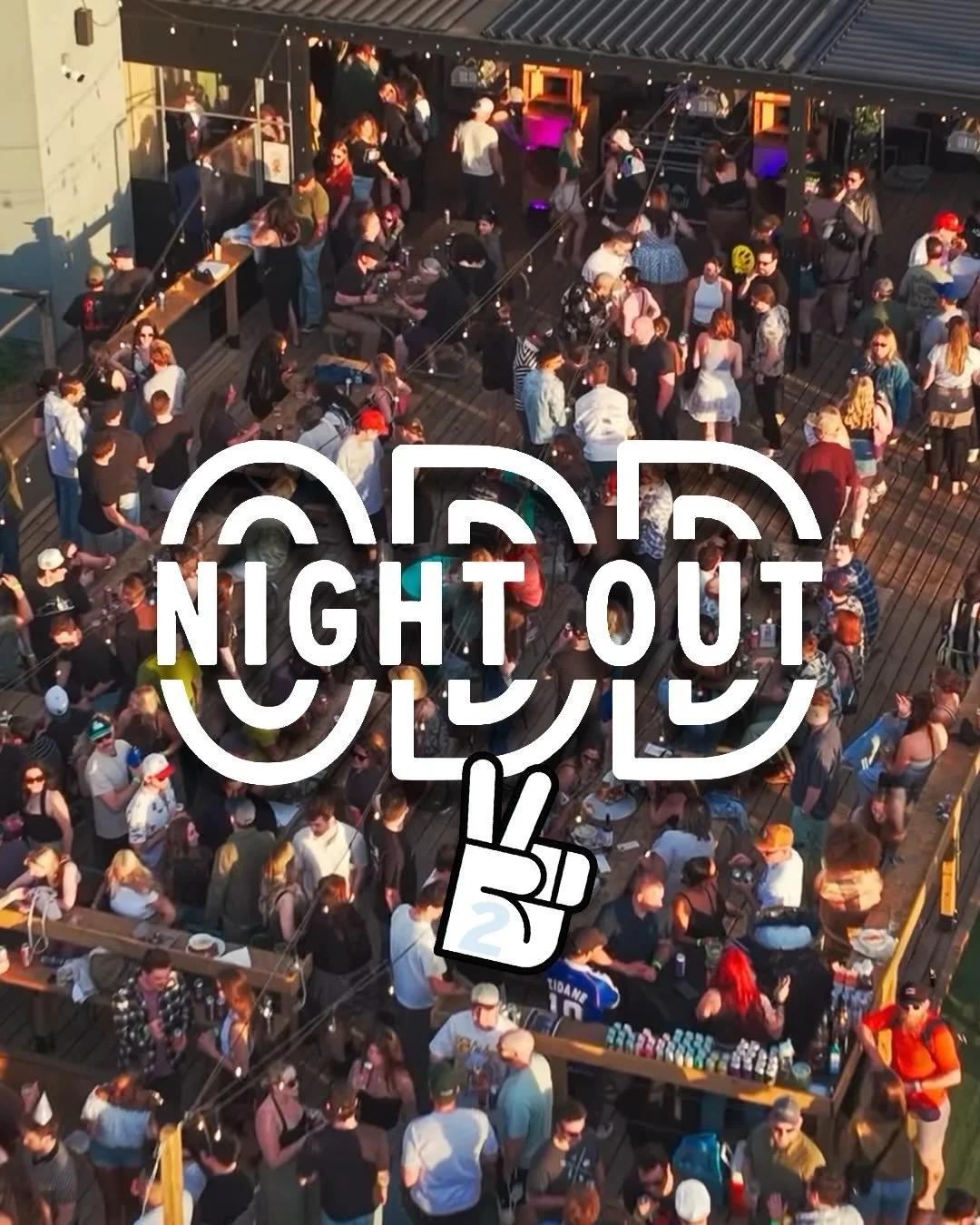 ODD NIGHT OUT - TWO ✌️
 More room for wild DANCIN&rsquo;❗️
More bars!
More bathrooms!
MOAR ODD 😈 🦈 

A few months ago we threw our first all-night patio rager and&hellip; you just HAD to be there 😅
This one? You HAVE to be there 🍻

12 DAYS TO ODD