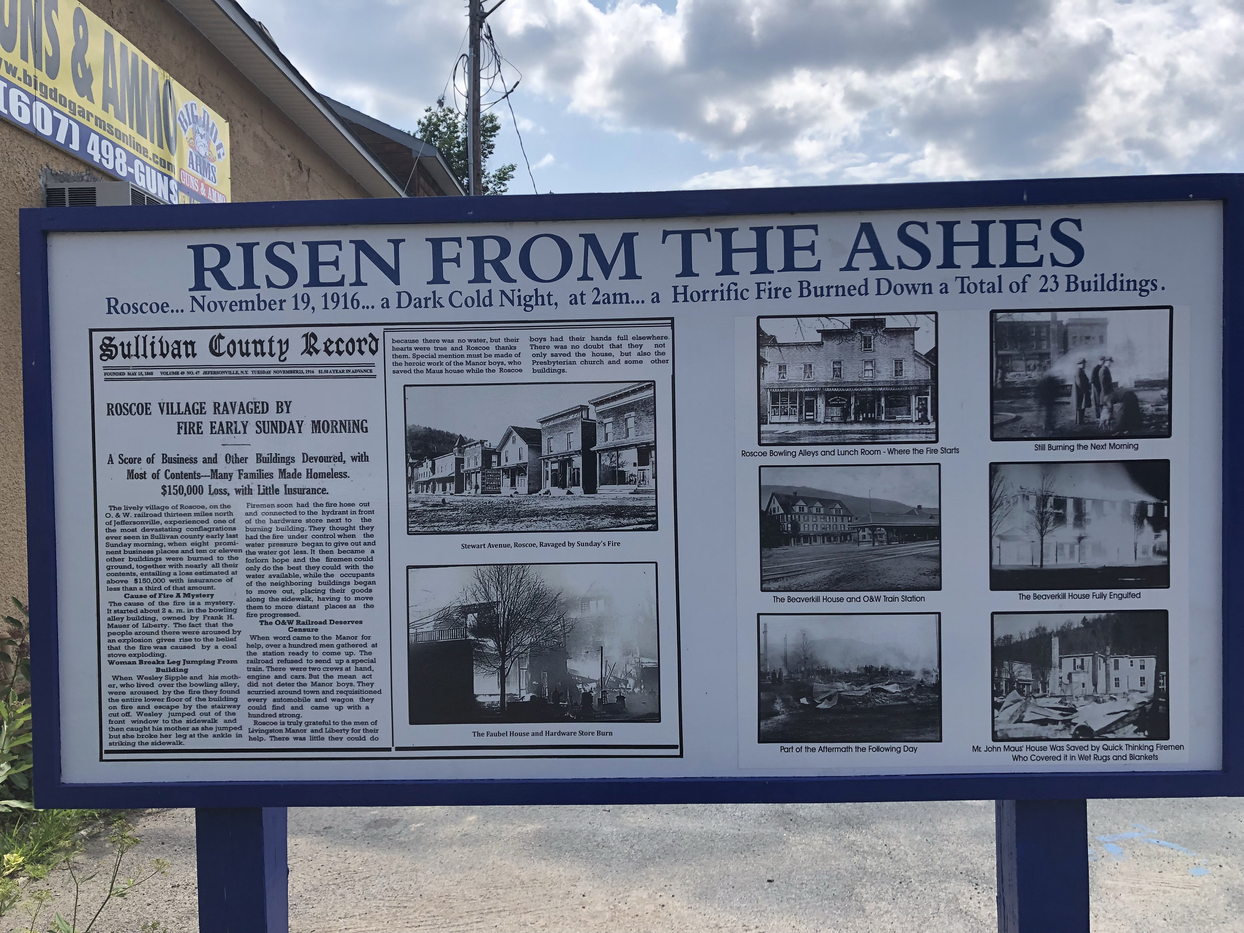 Our Town — ROSCOE, NY