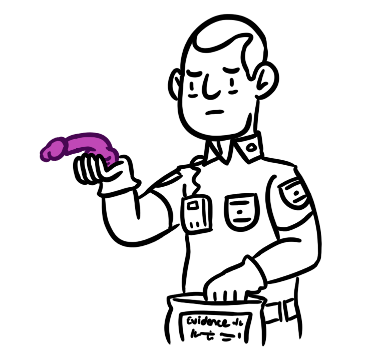 Man Dicks Around Outside Hospital