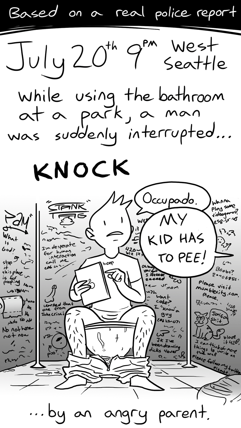 Family Gets Pissy in Park