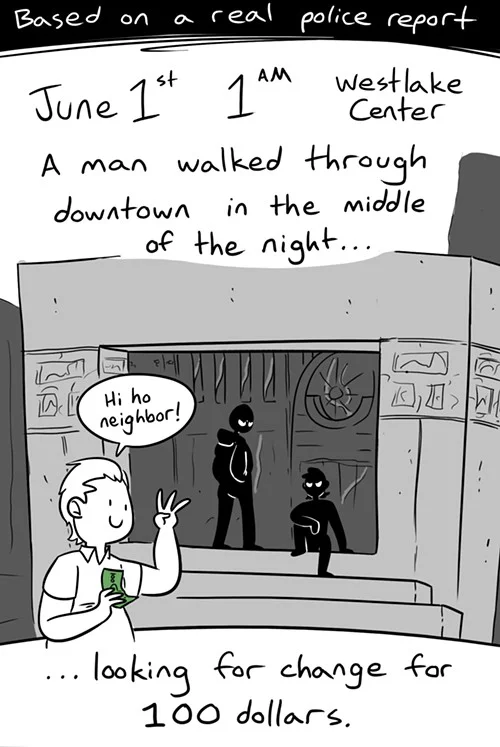 Seeking Change in Downtown Seattle