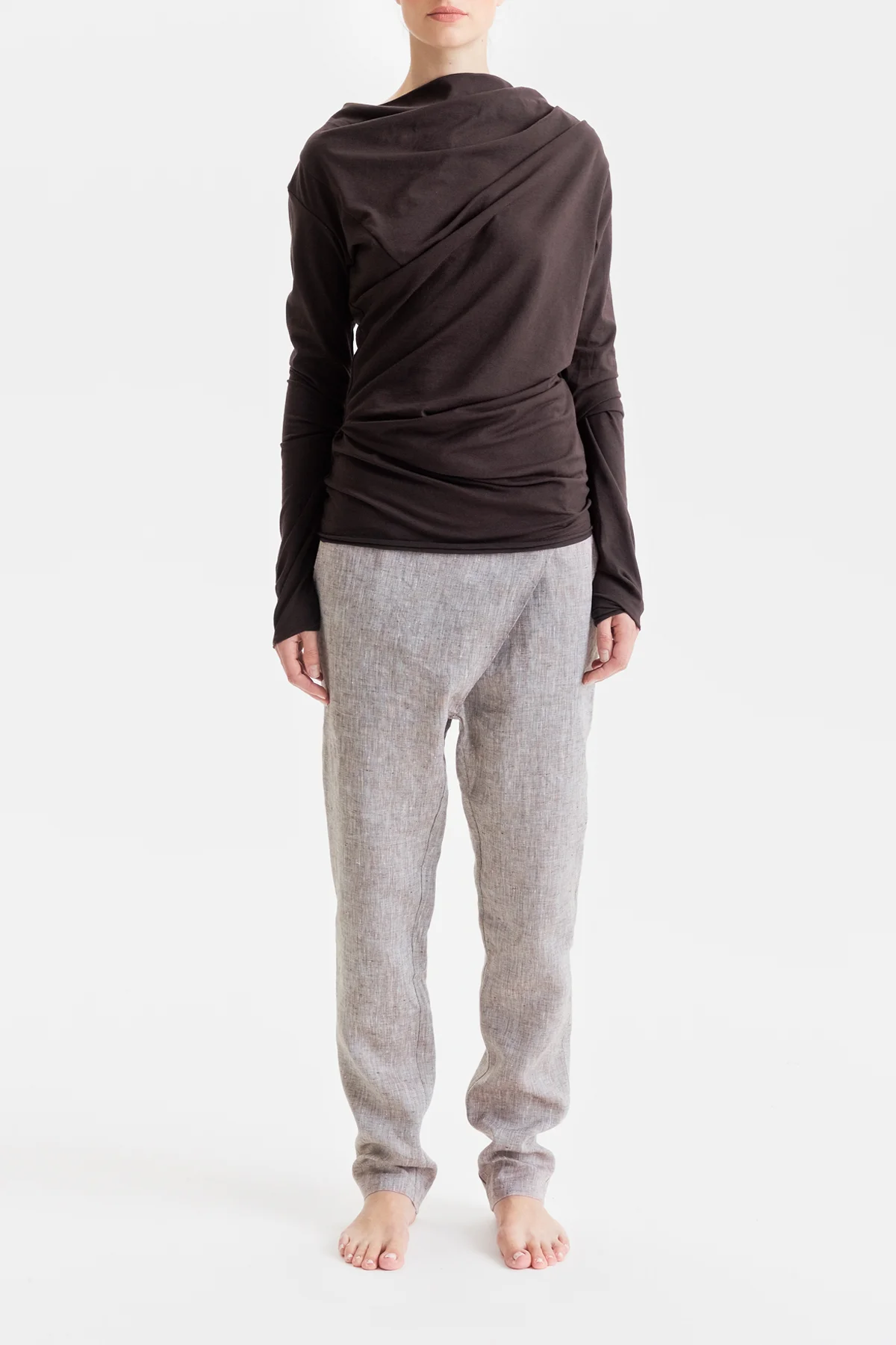 aryasense-drape-brown-long-sleeved-top-1