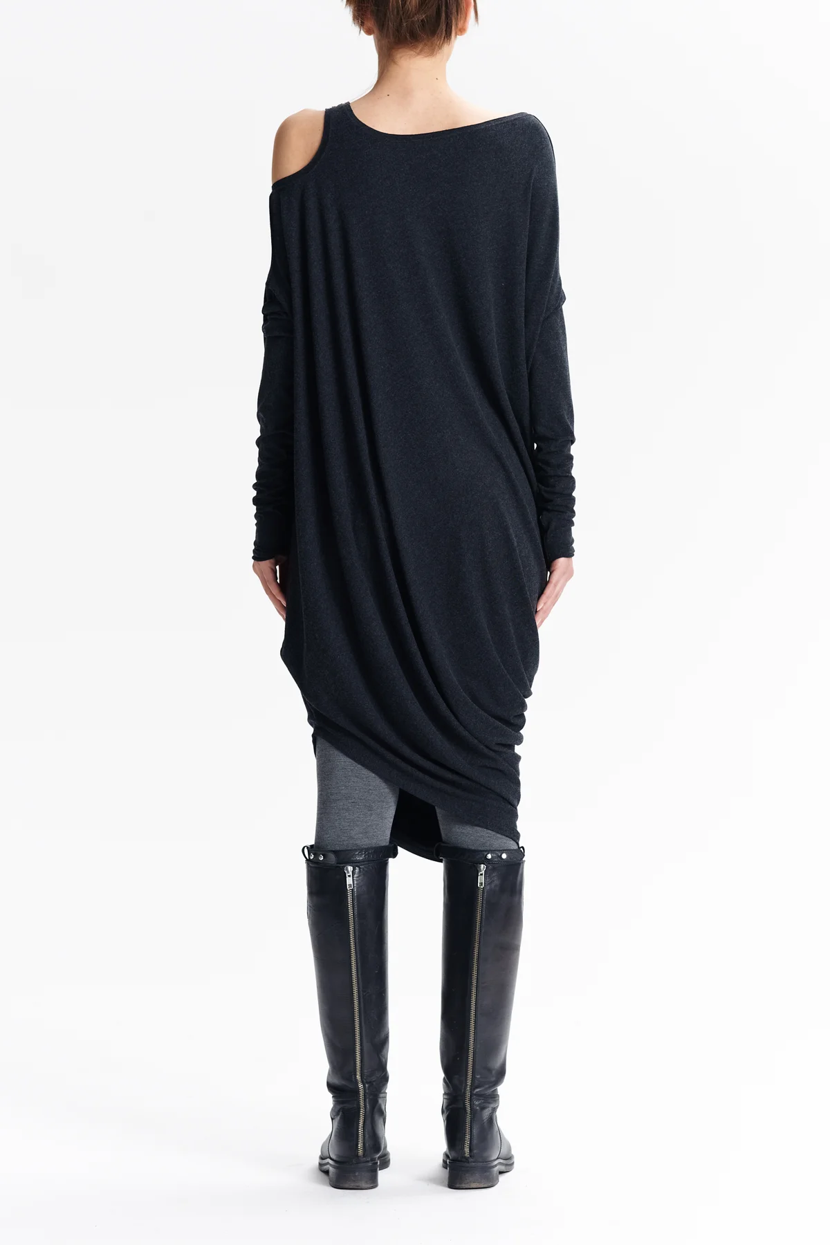 aryasense-minimalist-drape-dress-2