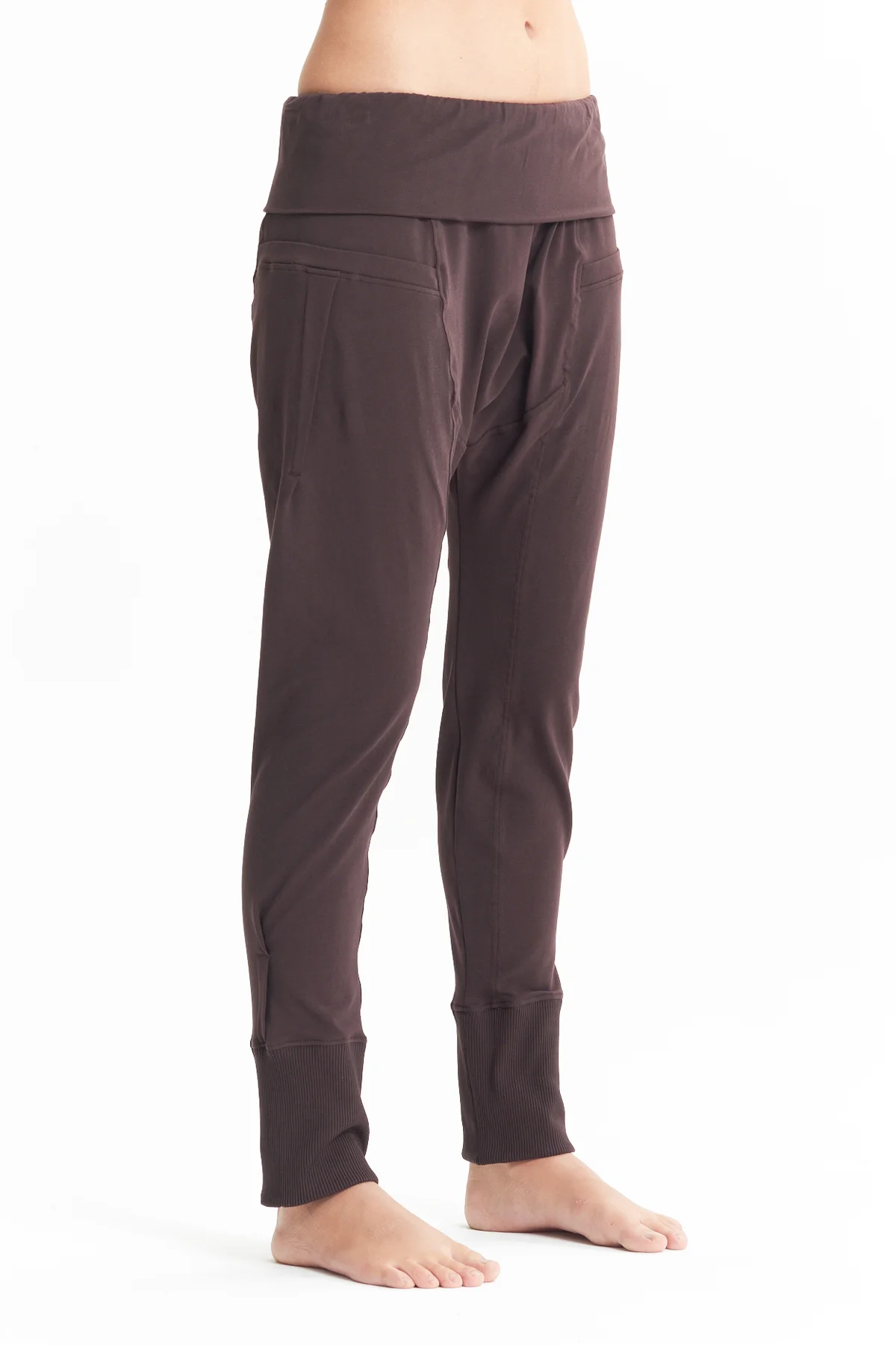 aryasense-muted-bordo-drop-crotch-pants