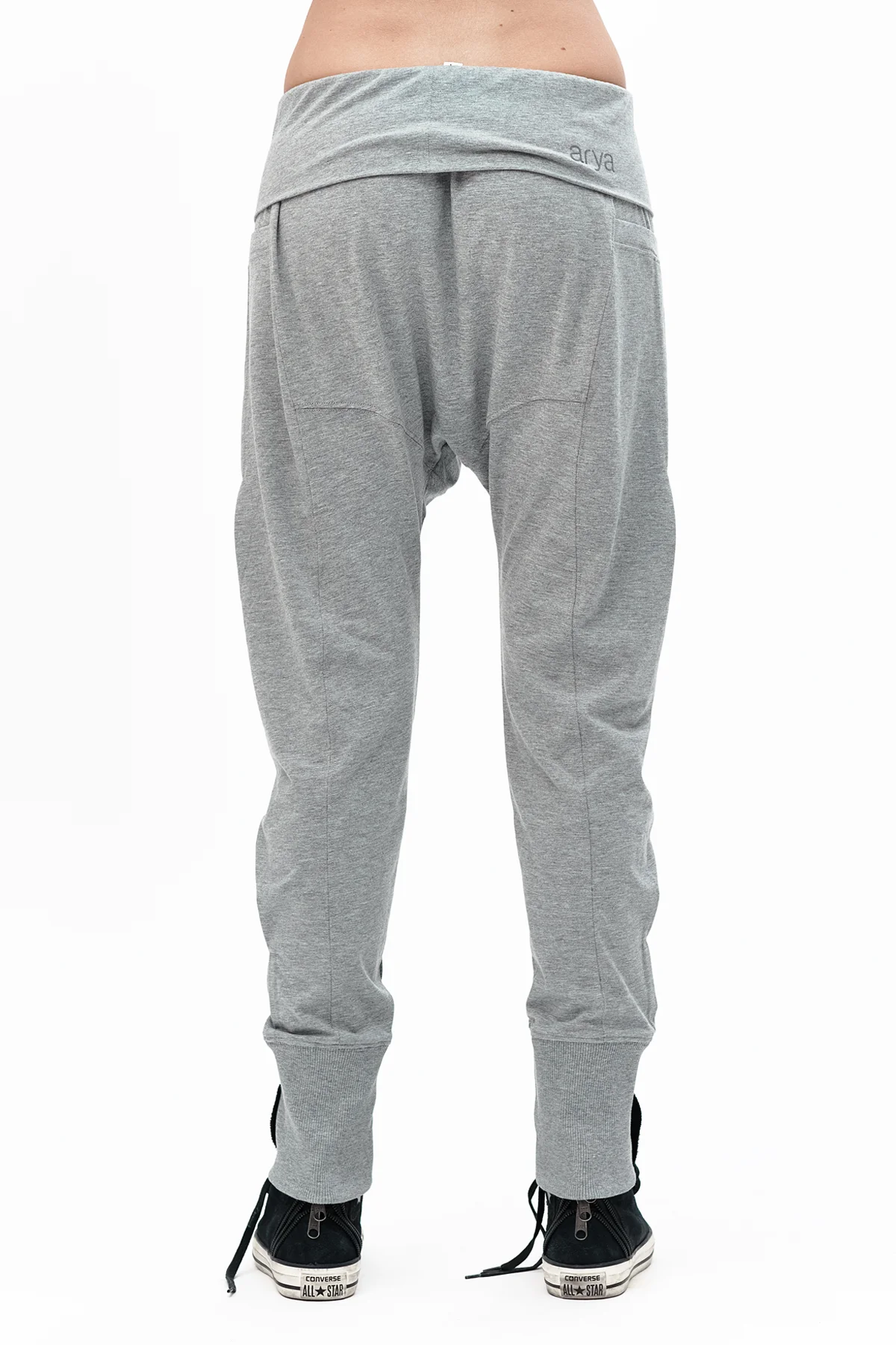 aryasense-light-grey-melange-drop-crotch-pants-4