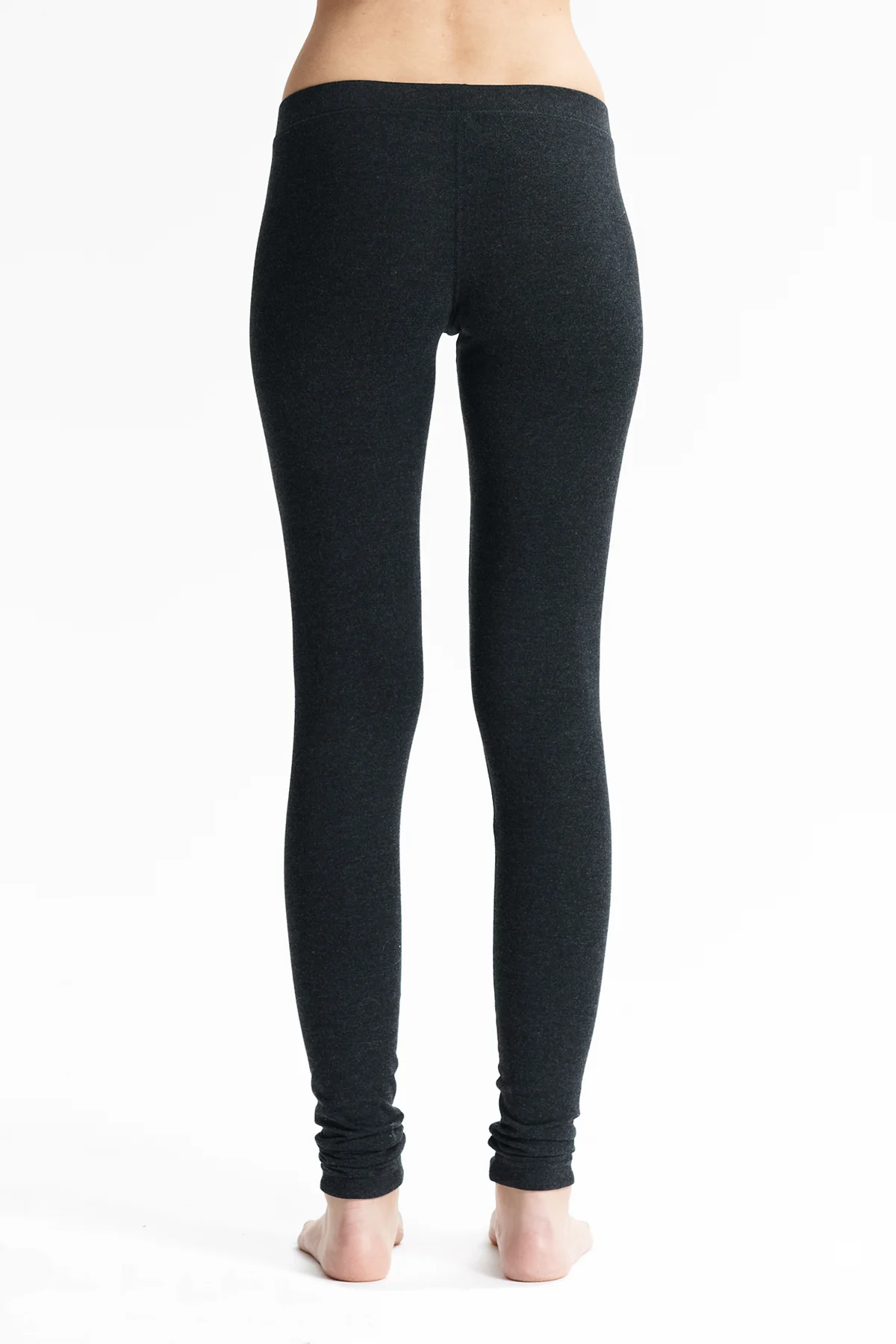 CHARCOAL MELANGE EXTRA LONG LEGGINGS 