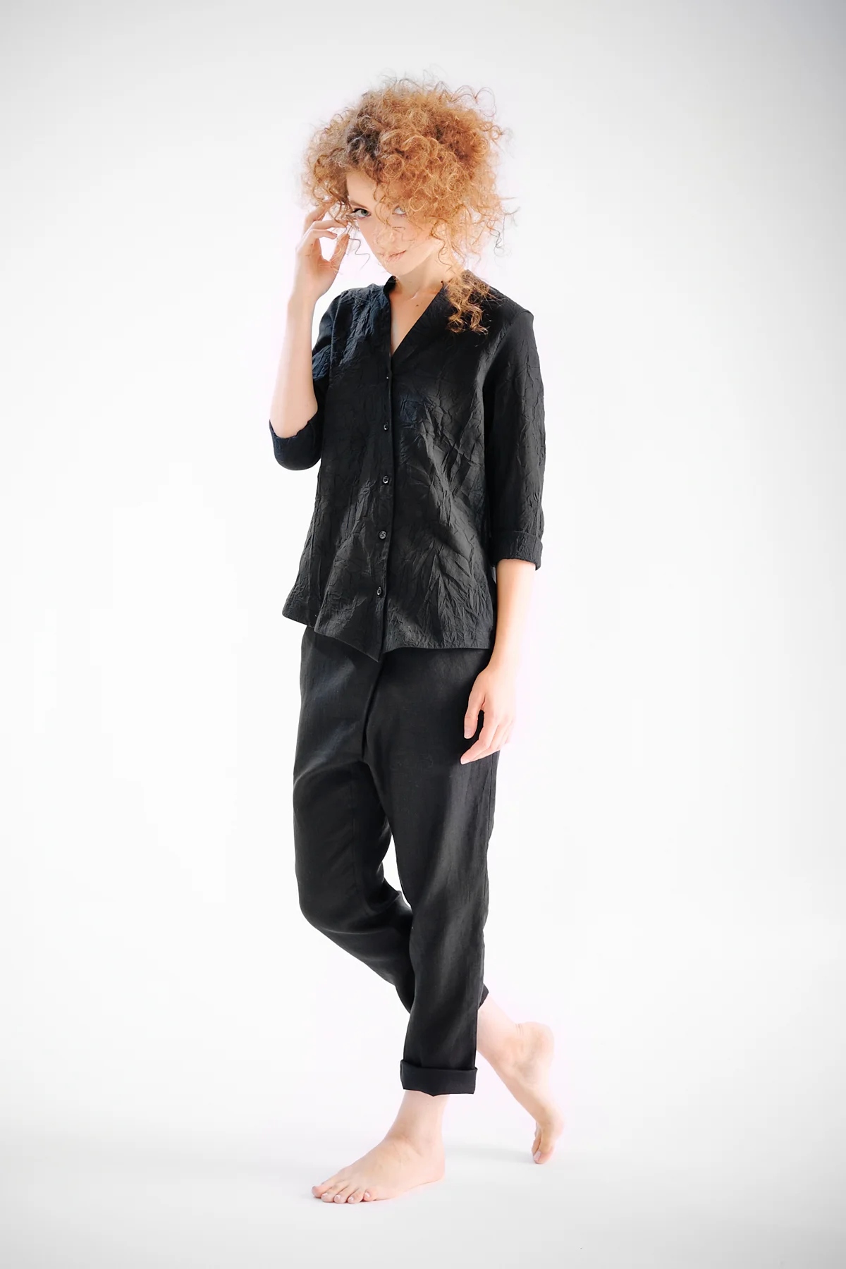aryasense-black-button-down-asymmetric-shirt-3