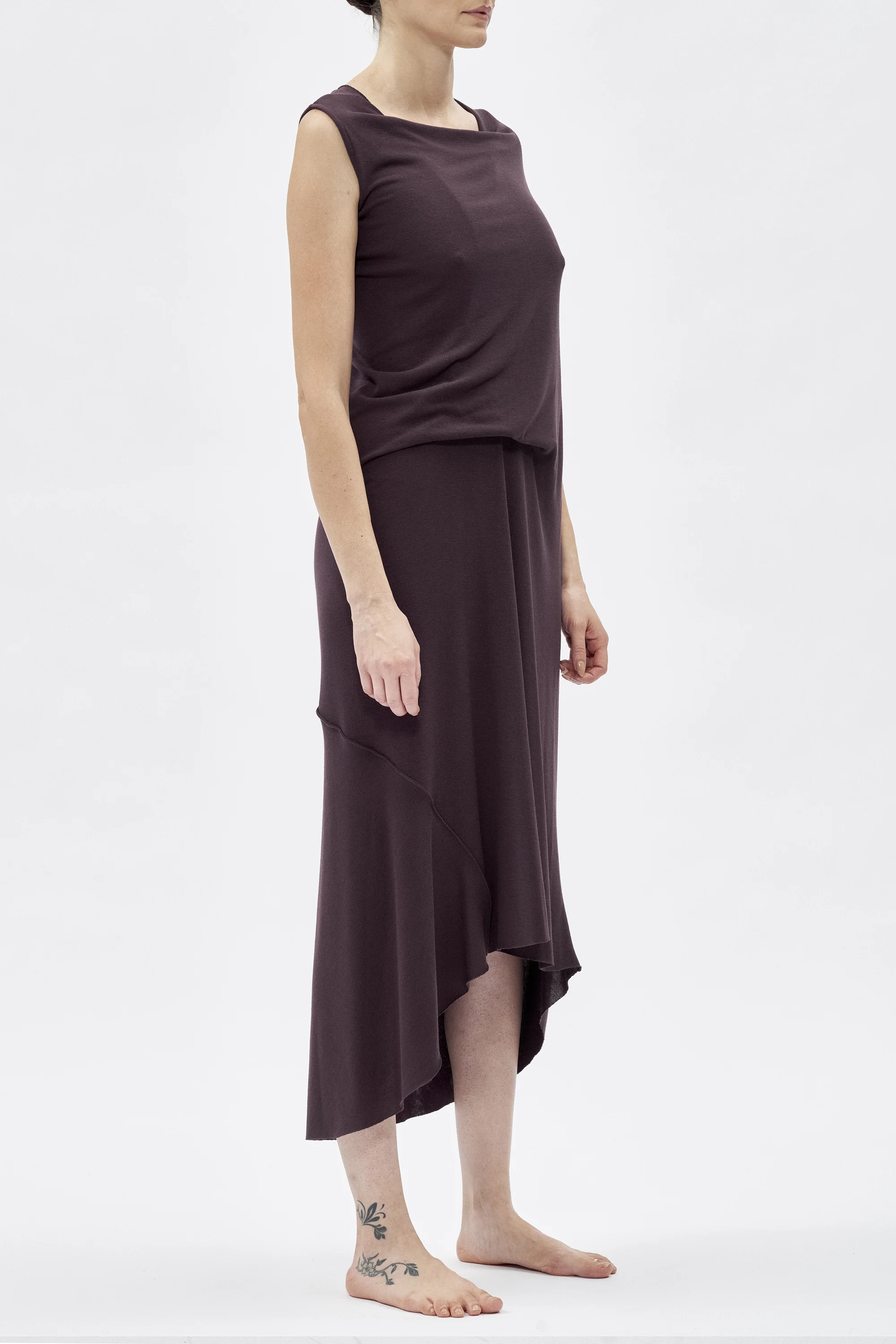 aryasense-bordo-drape-dress-1