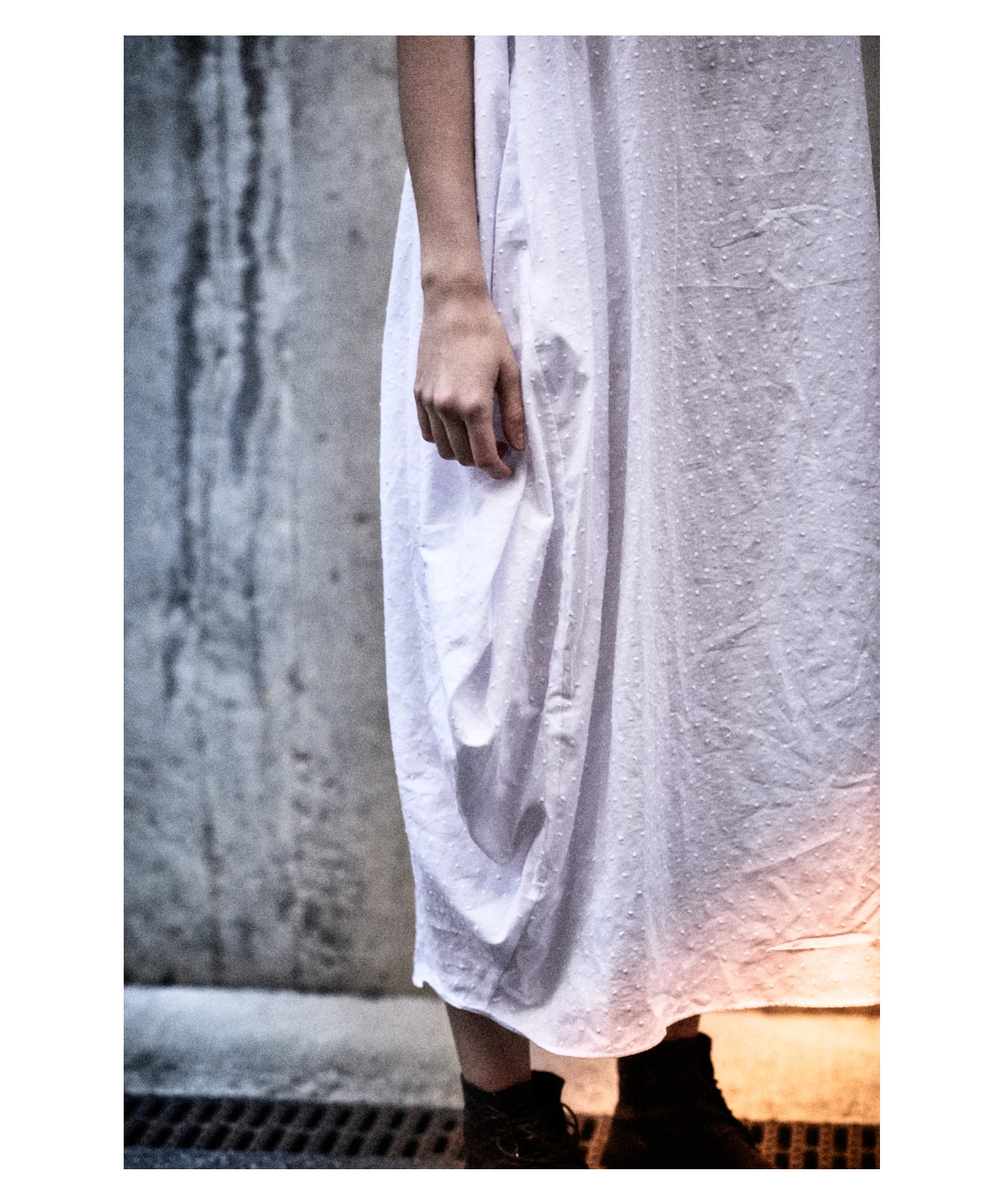 white-oversized-dress