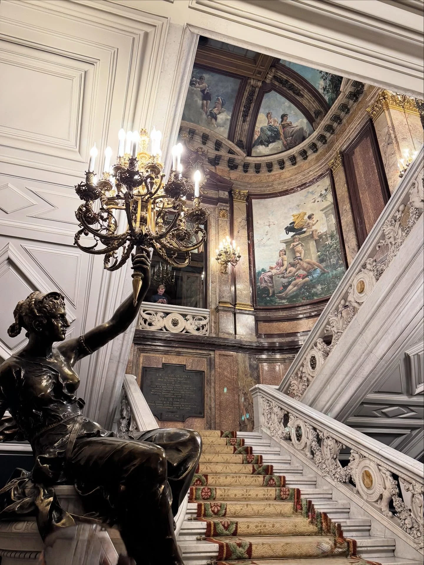 A truly fabulous diner event at the Casa de America in Madrid last night!!! A very special venue to enjoy meeting so many wonderful people! #madrid #spain #design #history @designleadershipnetwork