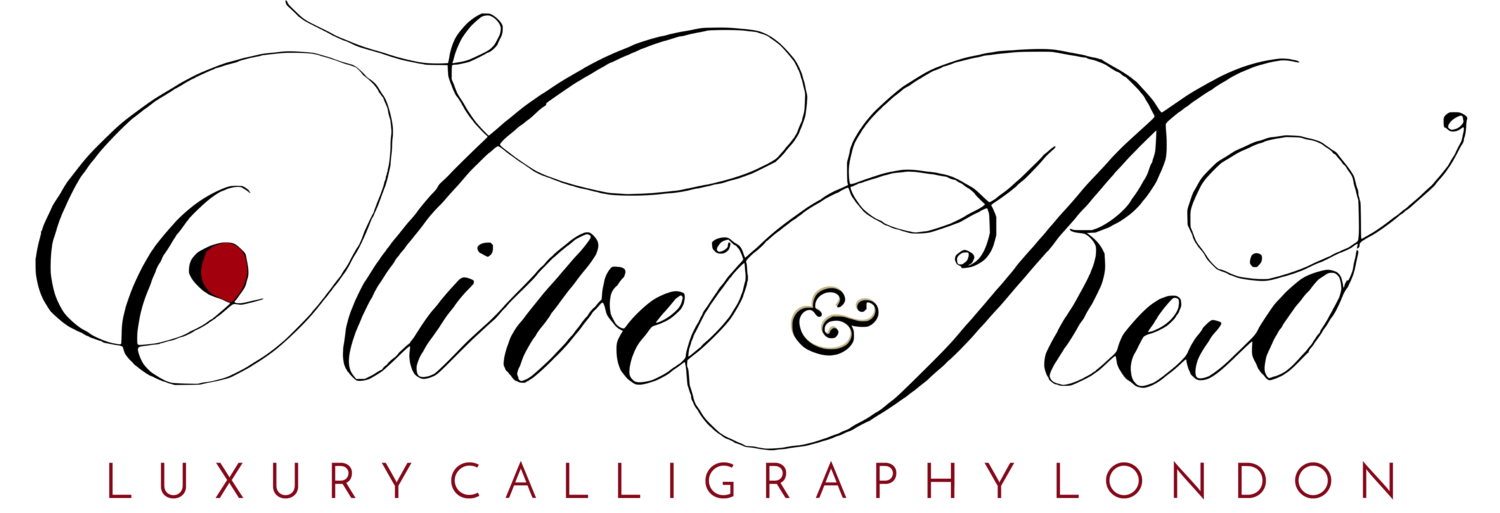 The UK's 5 best white calligraphy inks — Olive & Reid Studio
