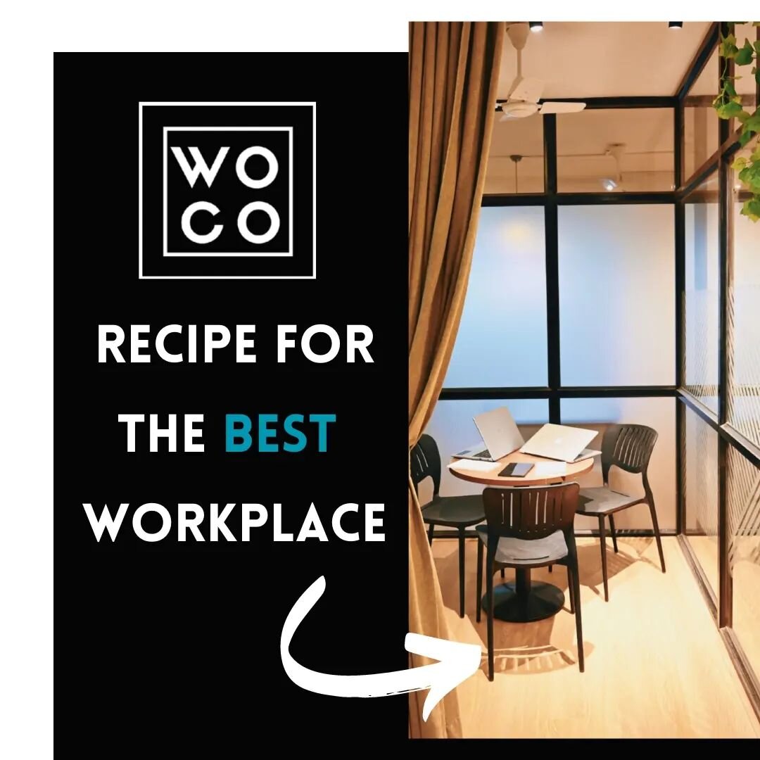 Affordability ✅
Accessibility ✅
Collaborations ✅
Spaciousness ✅

Find your perfect workspaces at WOCO. Call to book now. 

#coworking #coworkingspace #chennaicoworking #workspace #recipeforsuccess #affordable #accessible #spacious #wocospaces