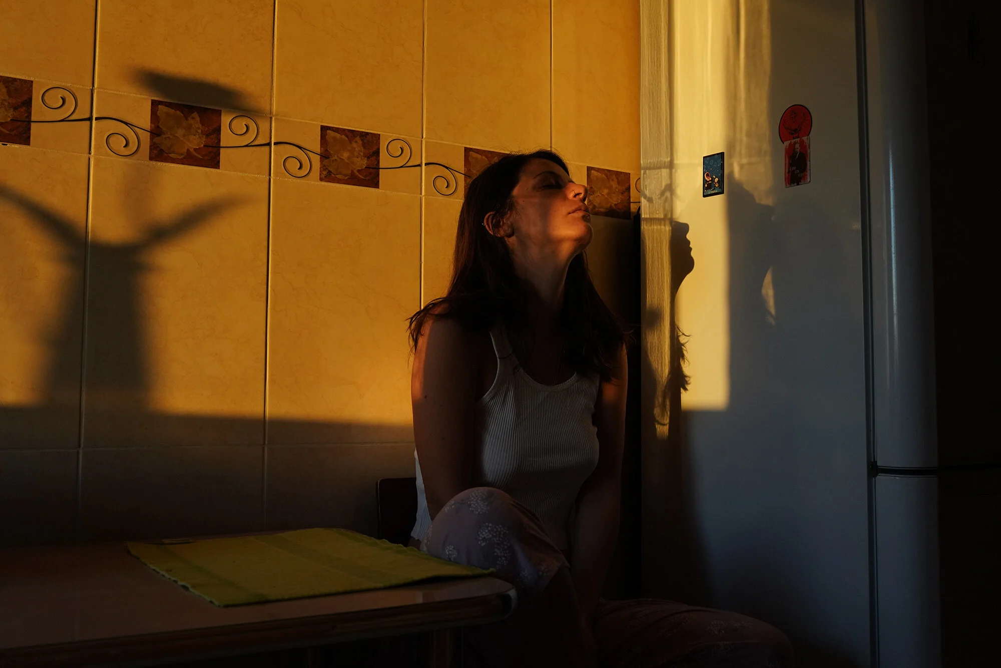  Self portrait on the last day of self-quarantine, 14 days after returning from South Sudan to my home in Floresti, a suburb of Cluj-Napoca, where many people my age who grew up in Cluj have moved, as apartment prices have become unaffordable for man