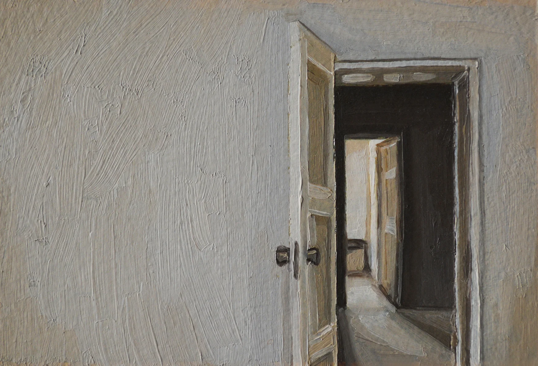  untitled, oil on paper, 5,5 x 8 cm 