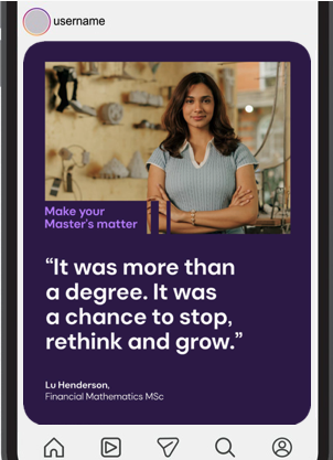 UCL Make your Master's matter