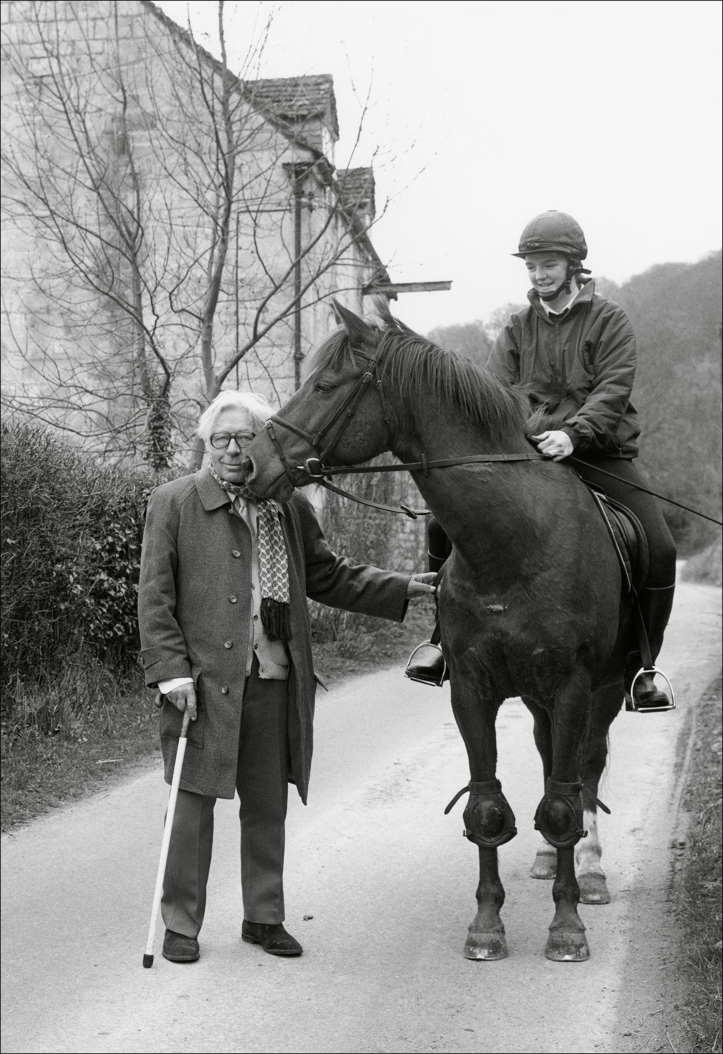 Laurie Lee photographed in the Cotswolds © Chris Chapman 1994 copy.jpg