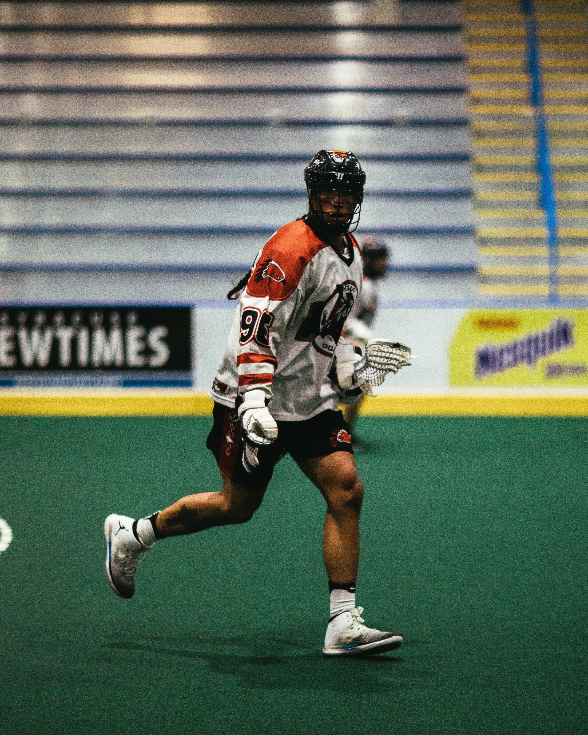 Playoff Lacrosse - Big Hits, Fights and Battles! 