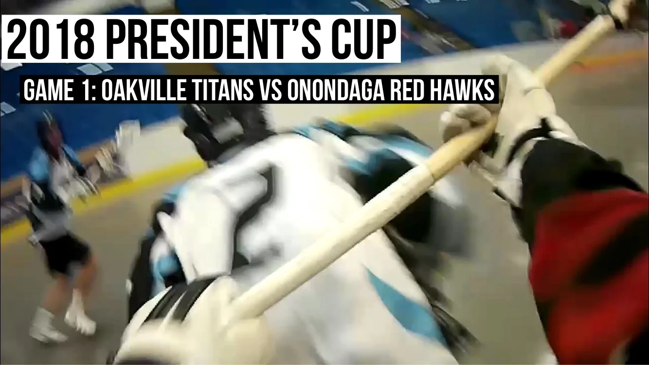 2018 President's Cup: Game 1 Oakville Titans vs Onondaga Red Hawks