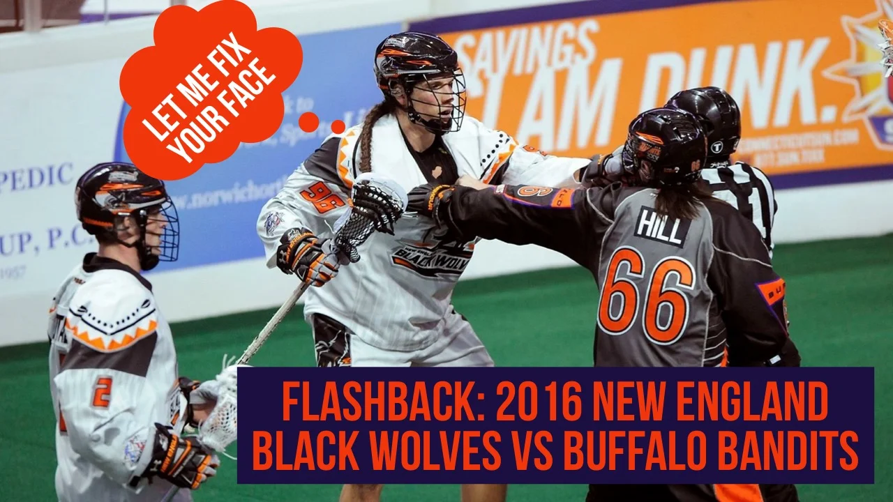 A Look back: 2016 New England Black Wolves vs Buffalo Bandits