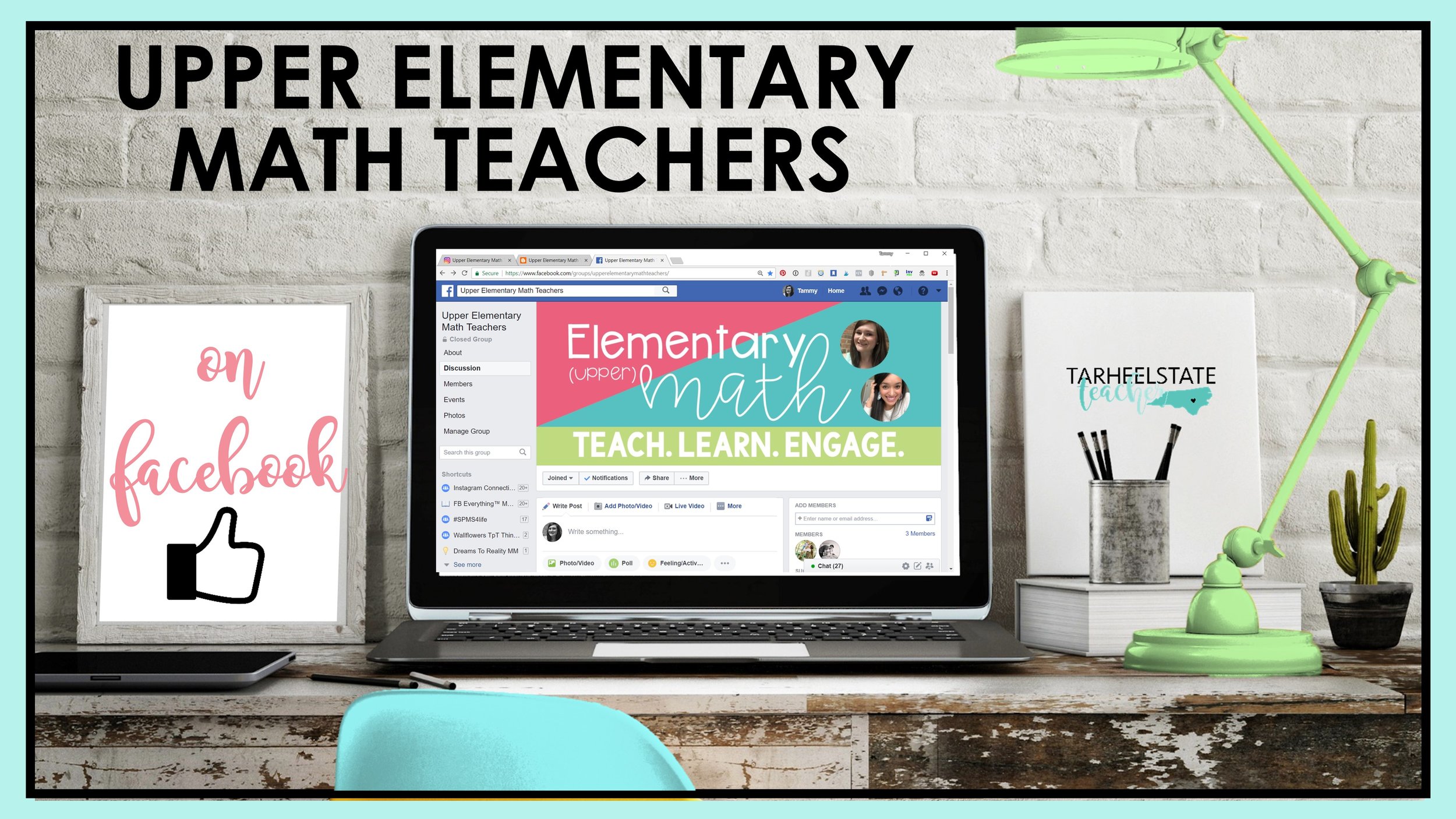 Upper Elementary Math Teachers Facebook Group