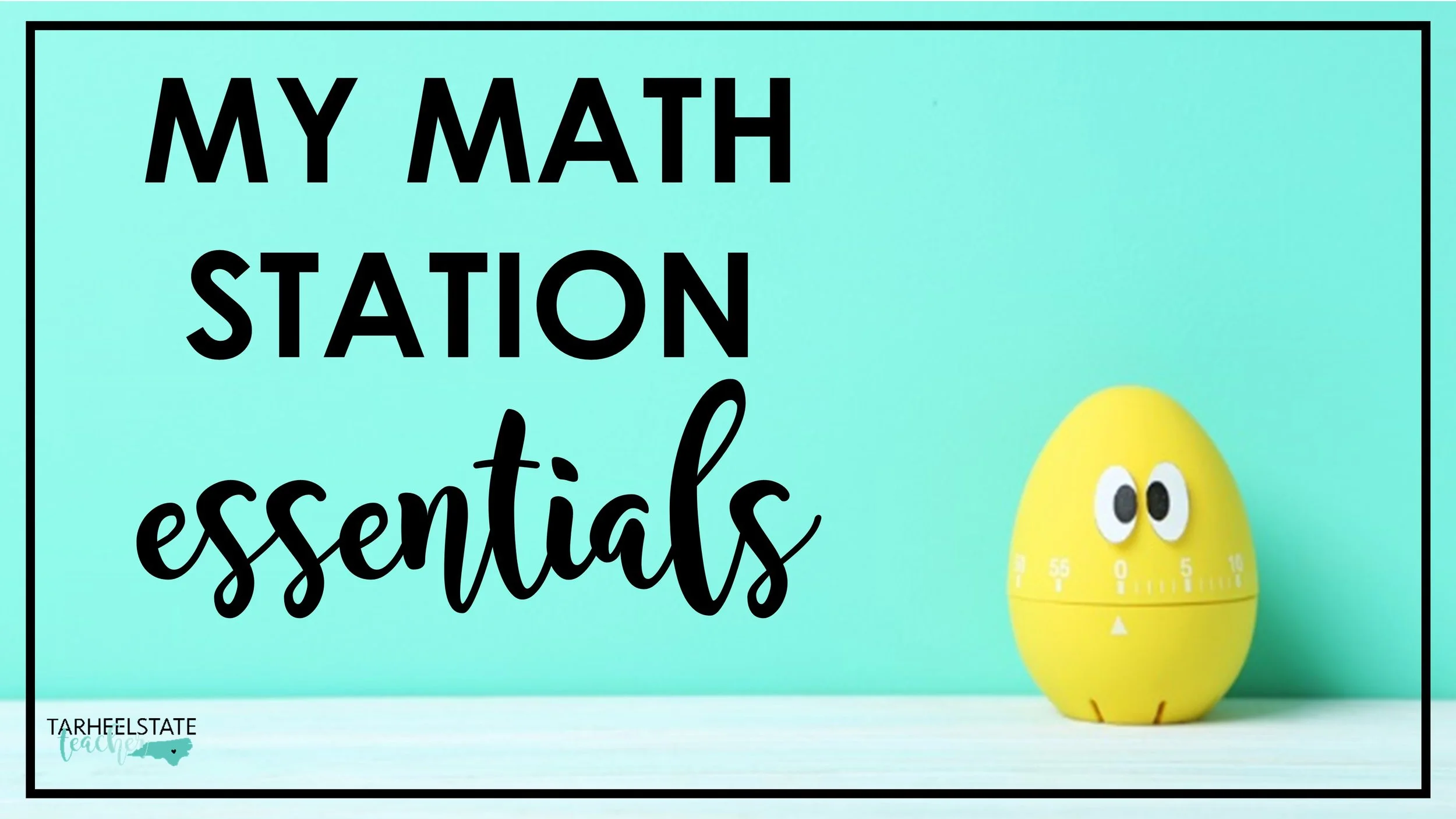 Math Station Must Haves - Tools for Organization and Management