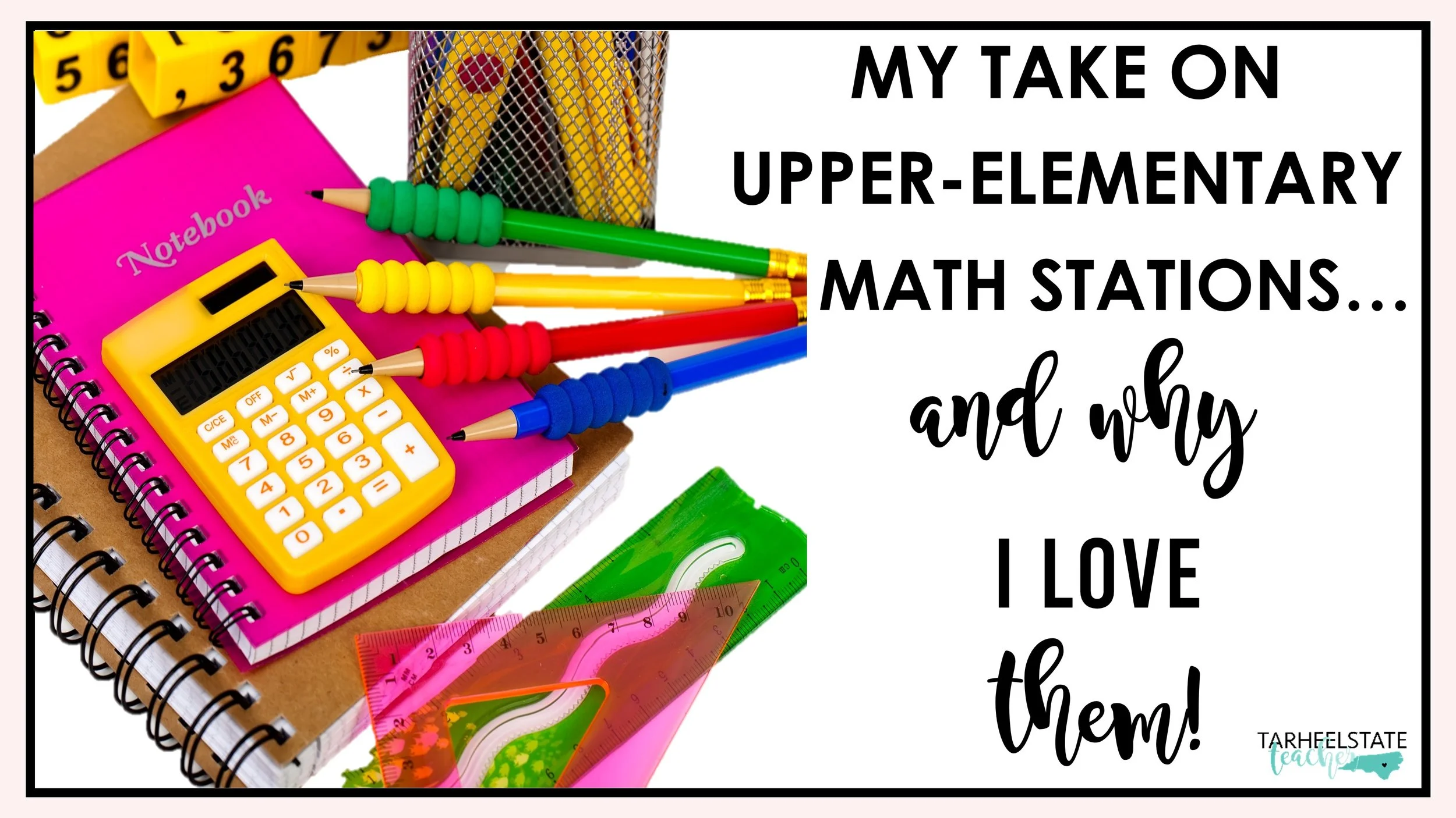 An Overview of My Upper Elementary Math Stations