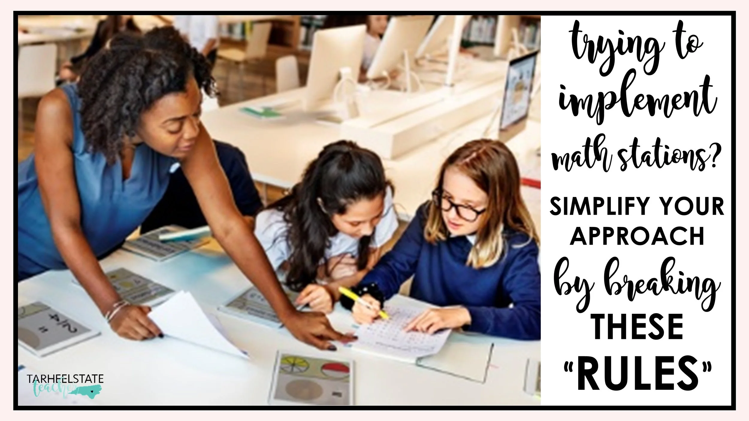 5 Rules for Math Stations...that you can break!