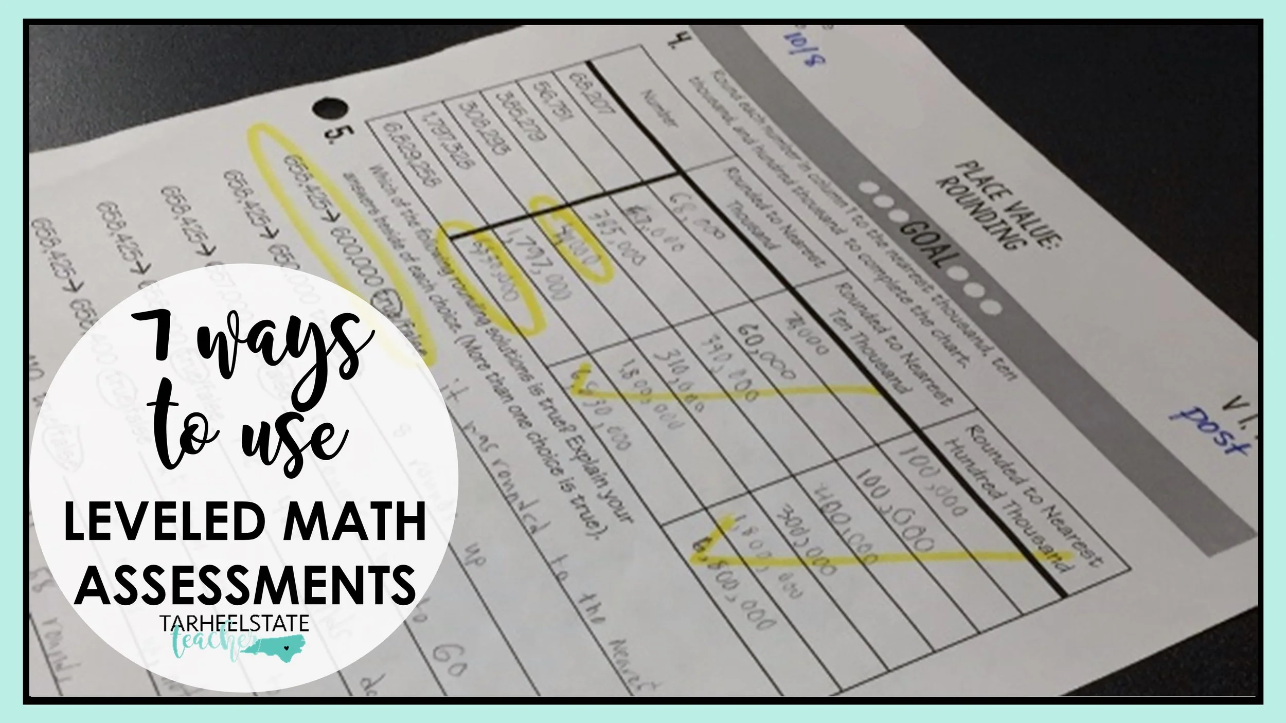 Using Leveled Math Assessments for Differentiation 