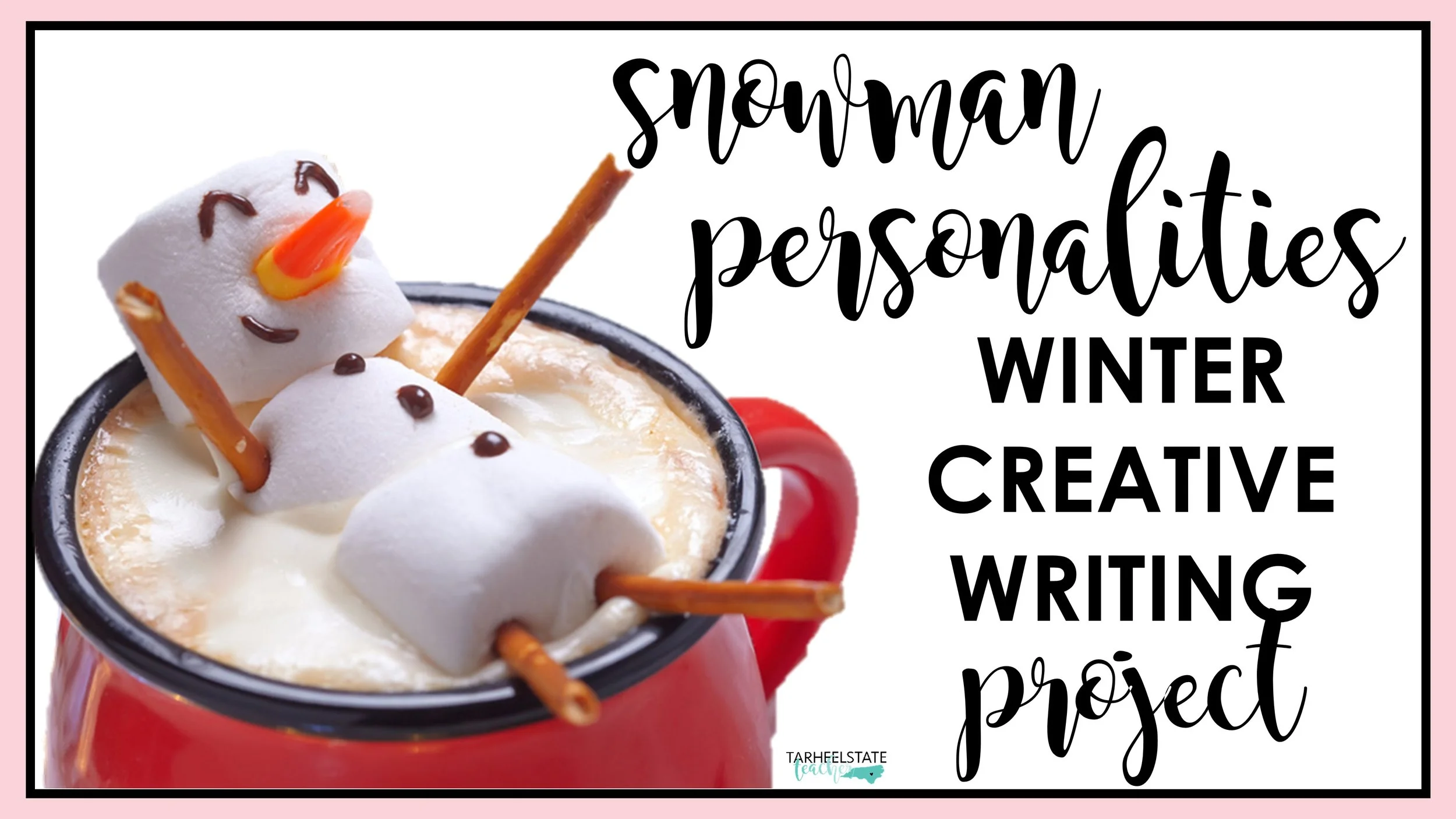 Snowman Creative Writing Project - Perfect for December or January