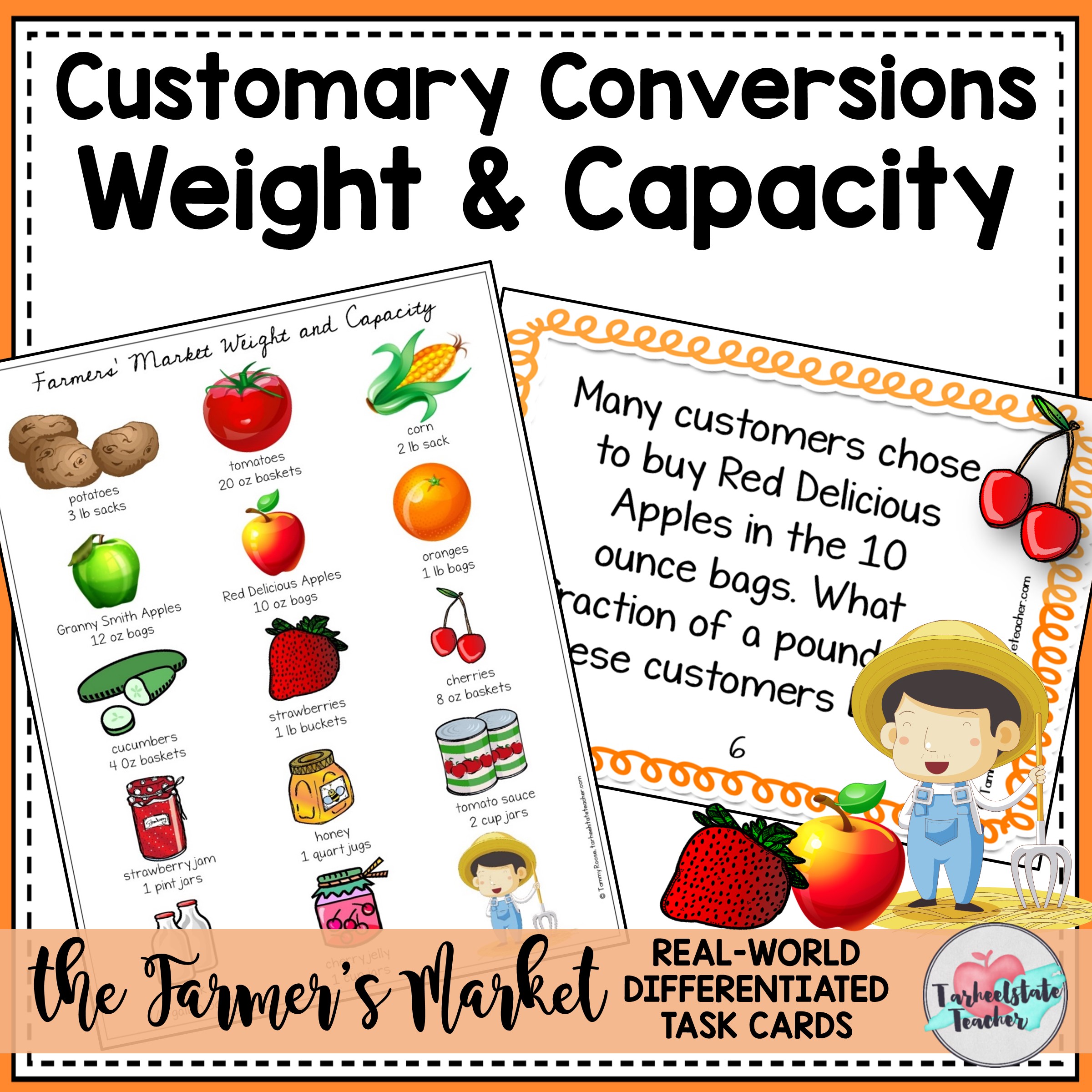 customary capacity weight conversions task cards.jpg
