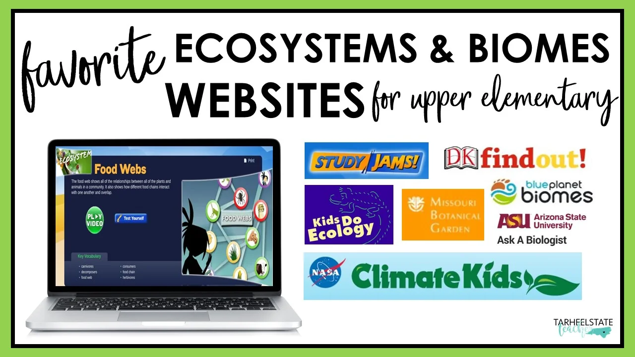 Best Websites for Ecosystems Research and Projects