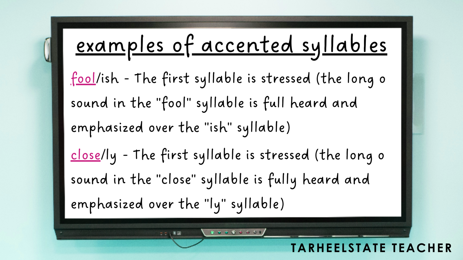 Teaching Long Vowel Patterns, RControlled Vowel Patterns, Ambiguous