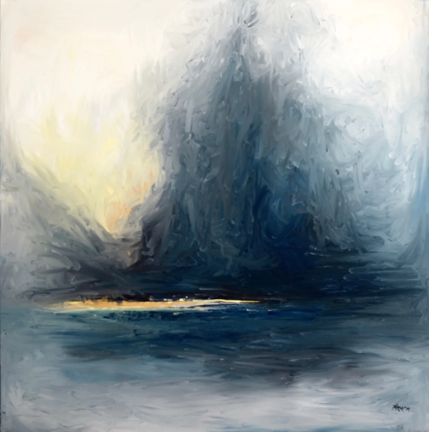 Oil on Canvas 100 x 100 cm