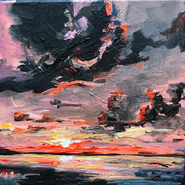 Acrylic on Canvas 20 x 20 cm