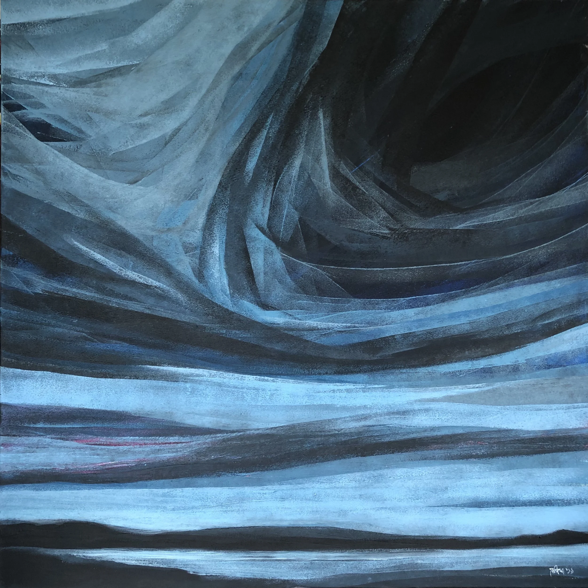80 X 80 cm Acrylic on Canvas