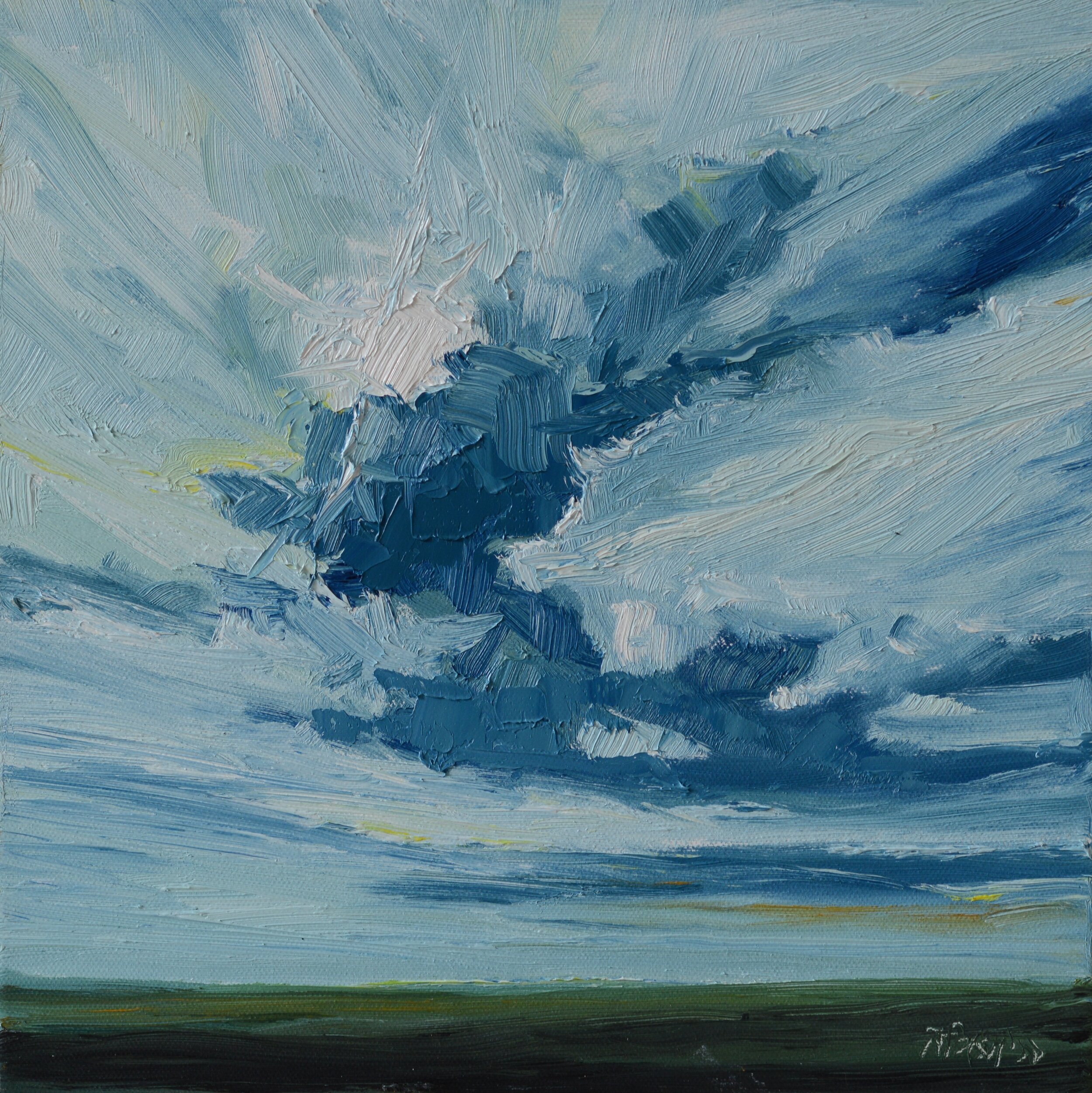  Oil on Canvas  30 x 30 cm  SOLD 