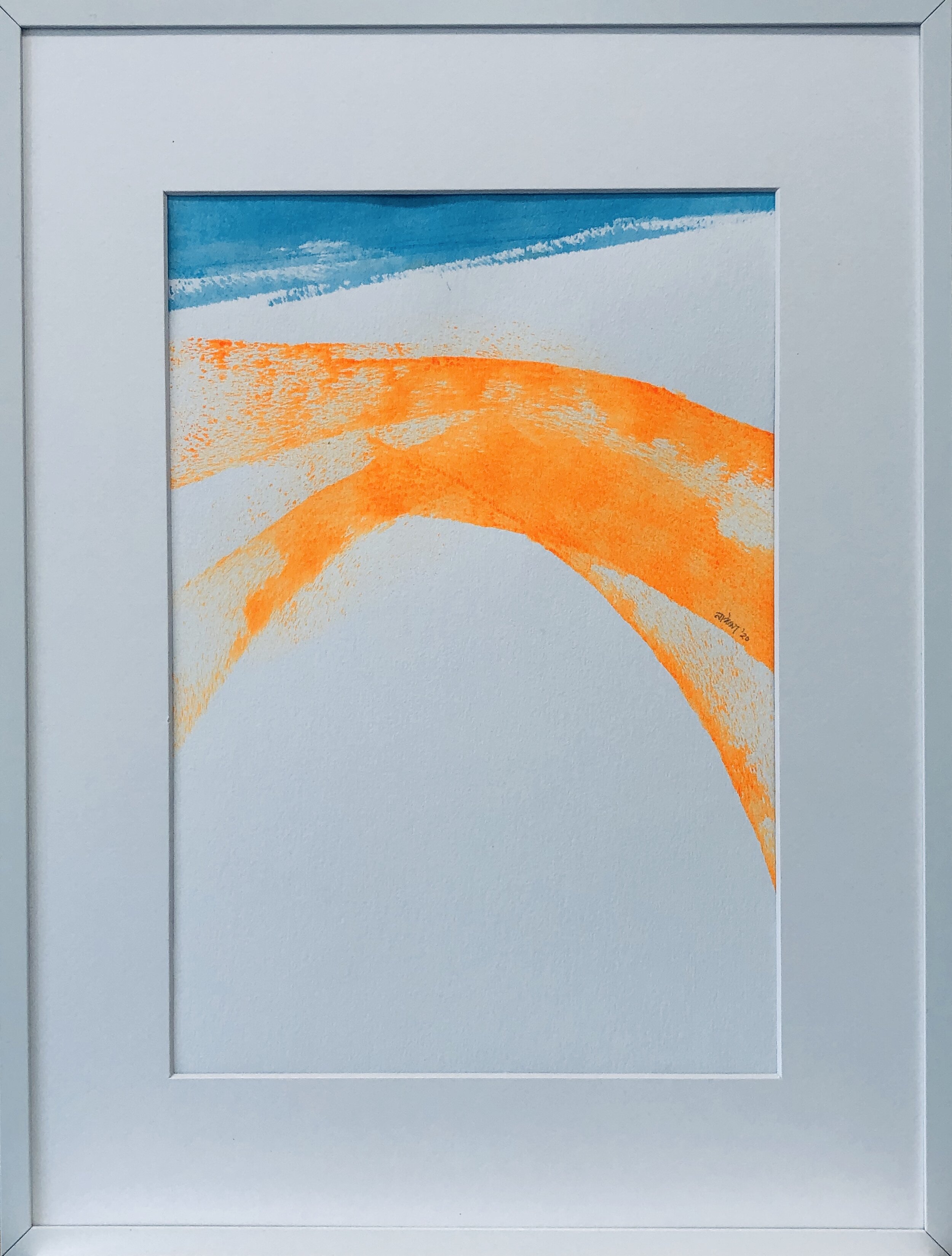 Desert Sky 13  Watercolor on paper  30x40cm 