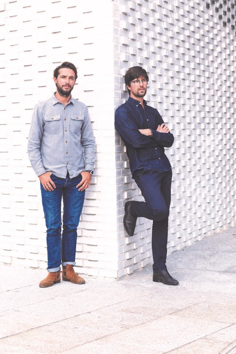 Joran Briand et Arnaud Berthereau