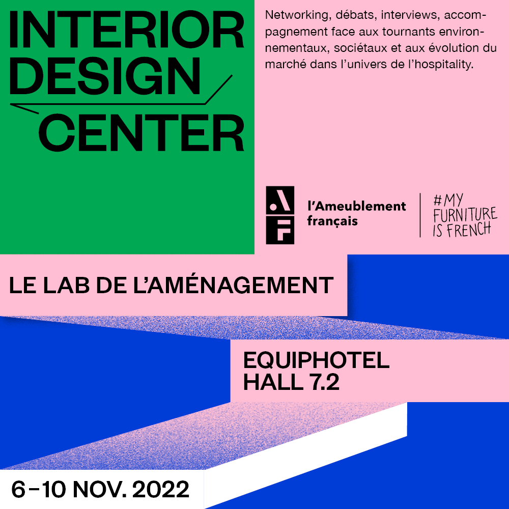 EQUIPHOTEL x Le FRENCH DESIGN INCUBATEUR