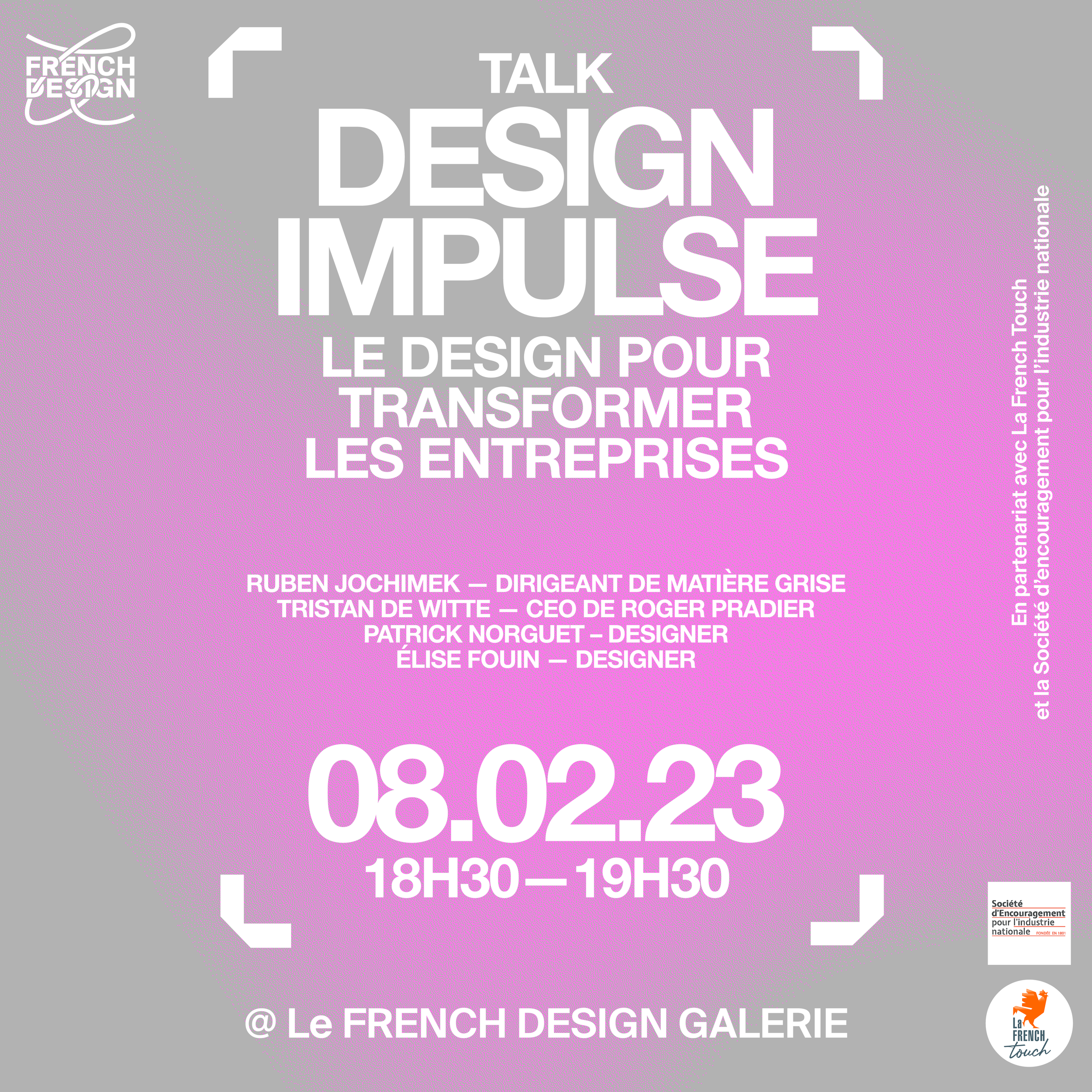 Talk : Design Impulse : transformer les entreprises par le design