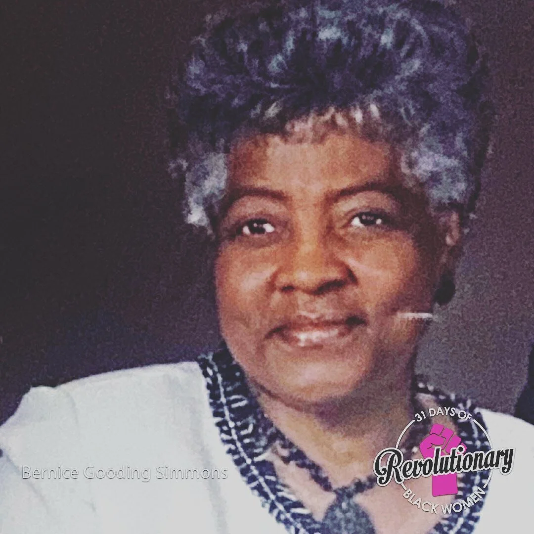 31 Days of Revolutionary Black Women – Day 31
Today is our last day of intentionally bringing Black women to the front that impacted our lives and the lives of others. It is our hope that during these days, you were reminded of the extraordina