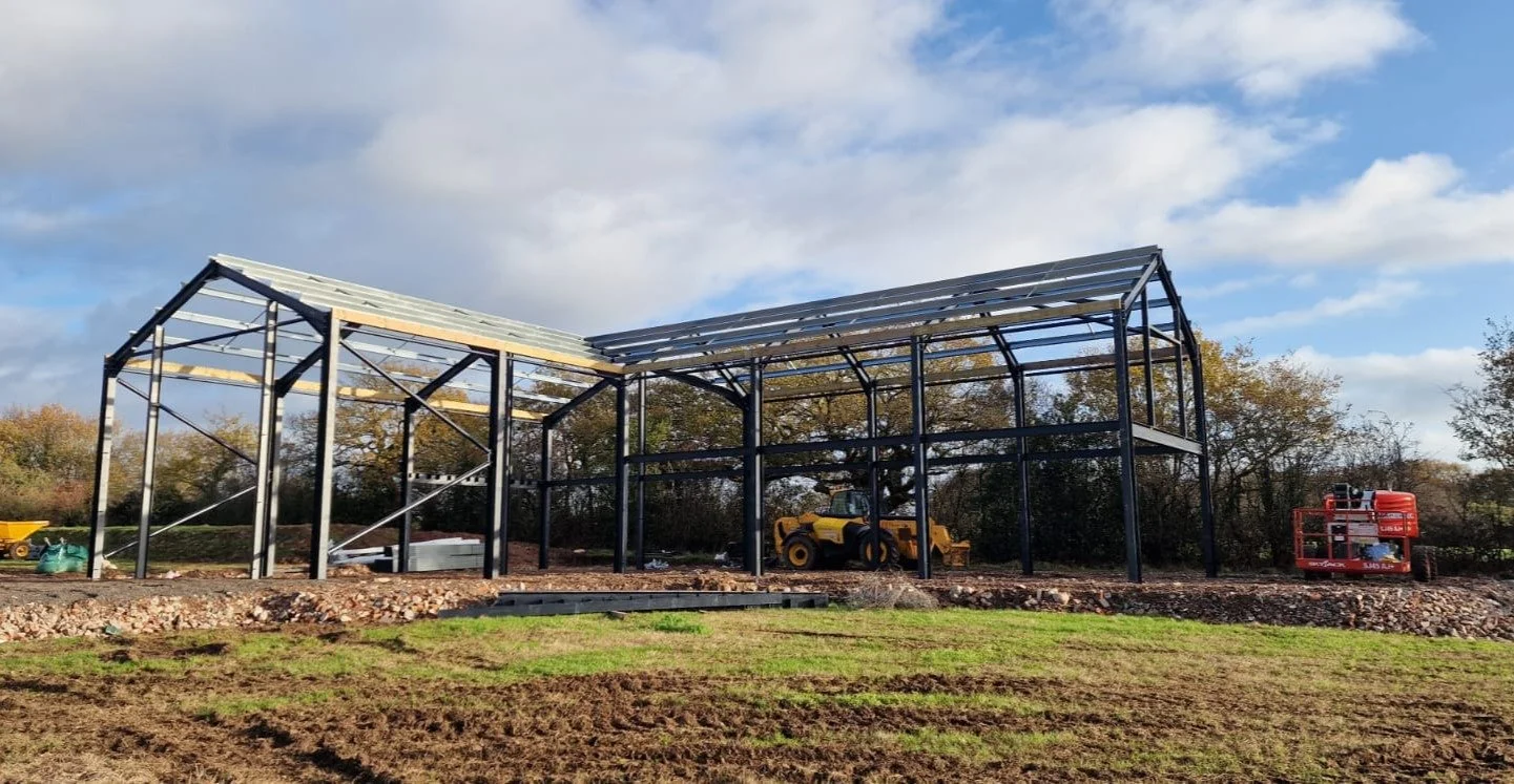 We&rsquo;re excited to share the progress on one of our latest projects &mdash; bringing this bespoke steel-framed building design to life!

Our team is well underway with the steel erection, turning detailed plans into a high-quality, durable struct