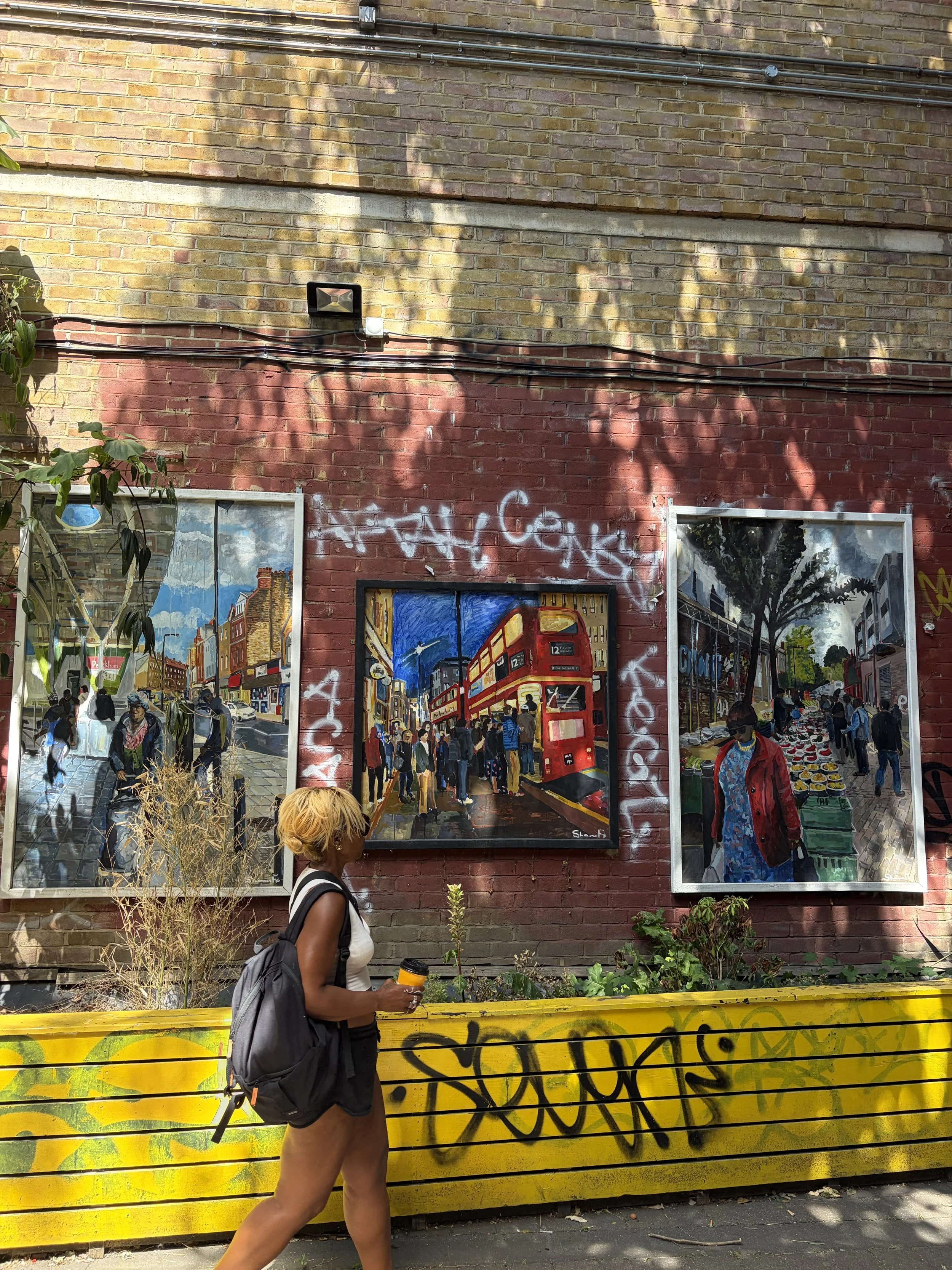 Peckham Levels Alleyway Exhibition