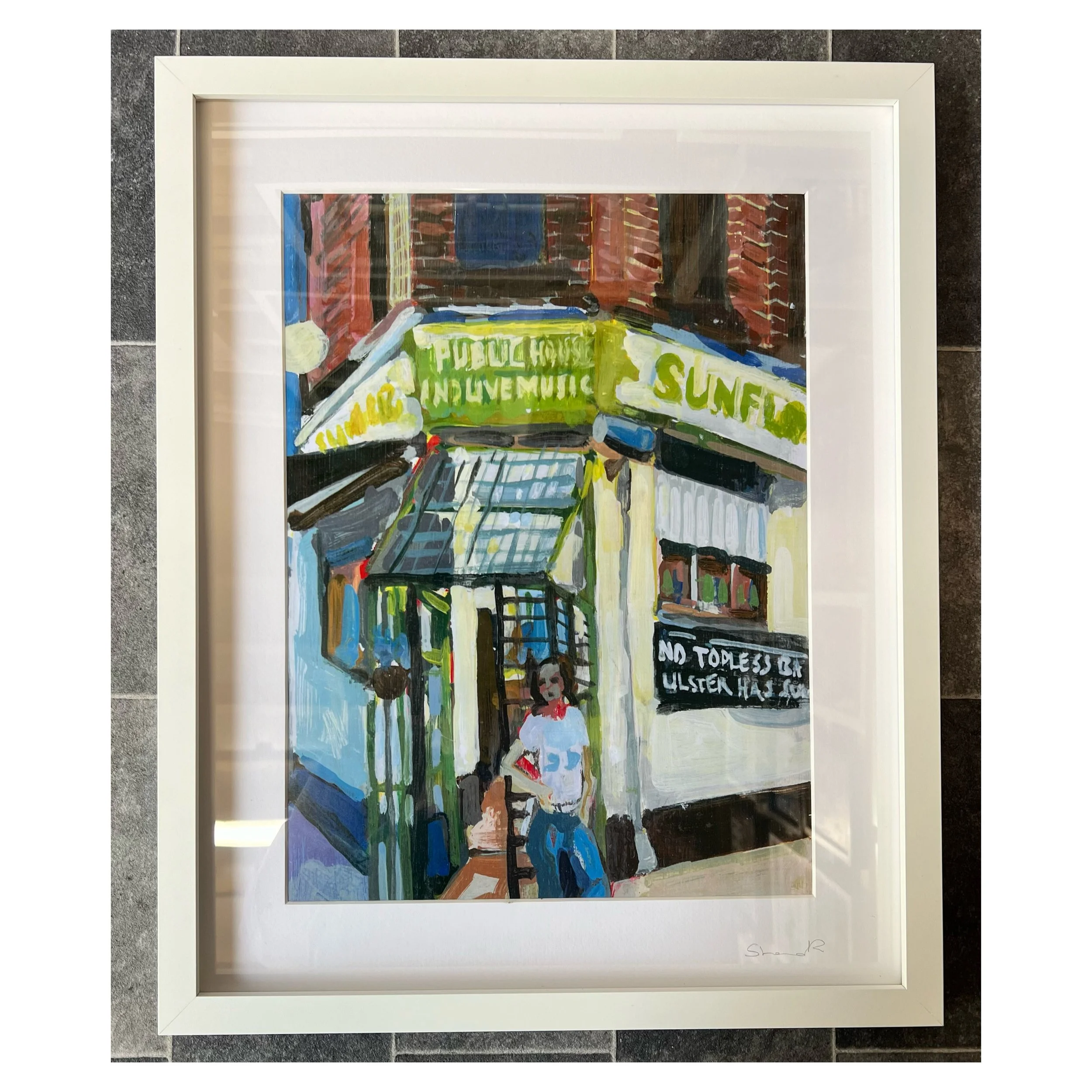 The Sunflower Framed Print