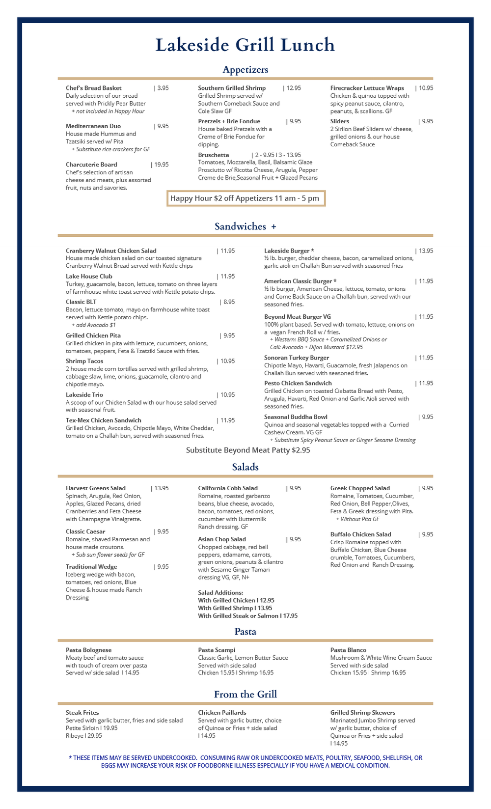 New Page — Lakeside Grill Estrella