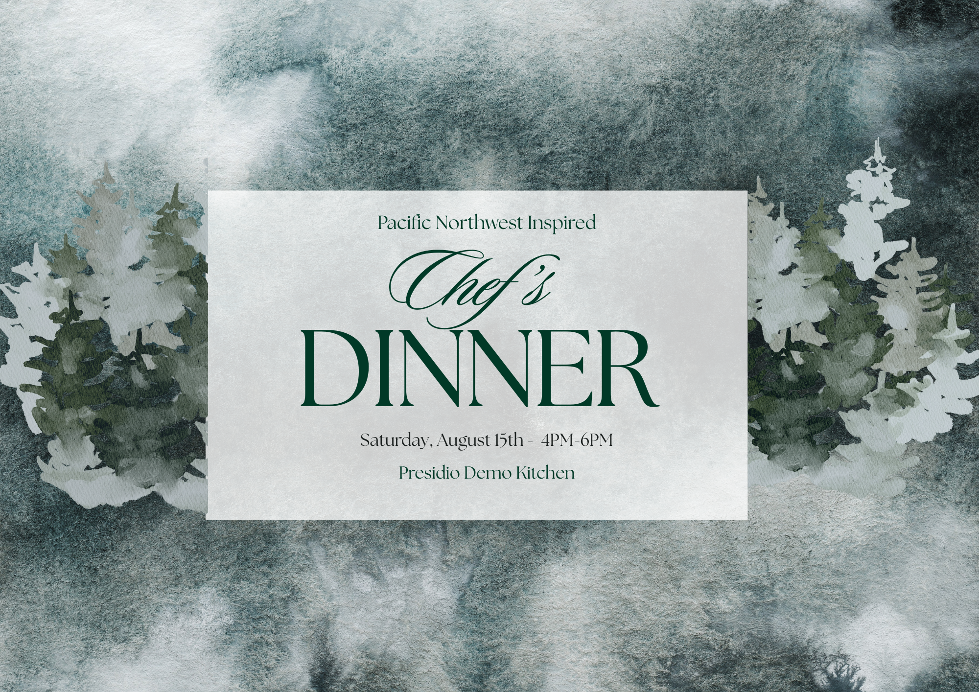 Chef's Dinner